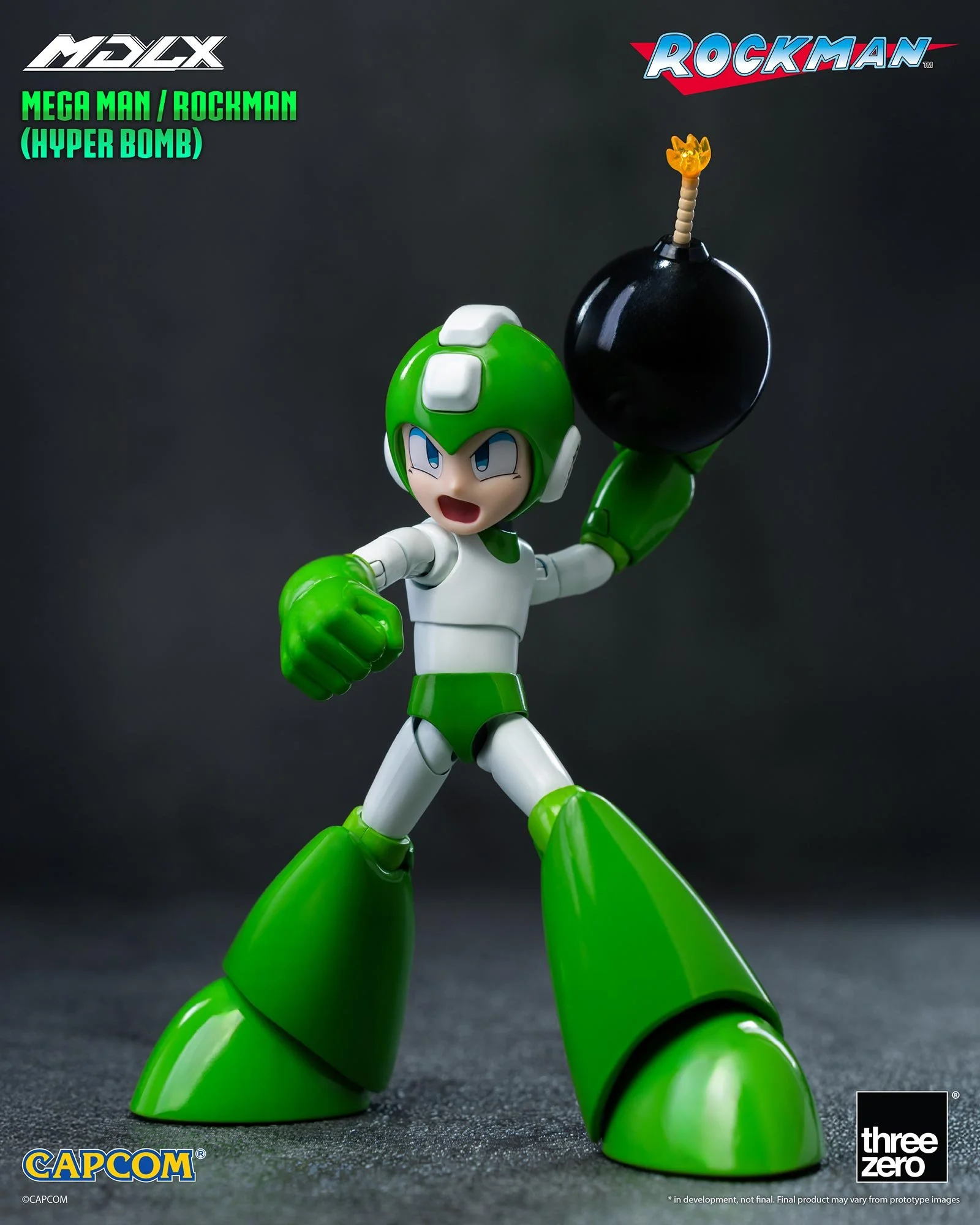 MDLX ロックマン（ハイパーボム）」がthreezeroストアにて予約販売開始