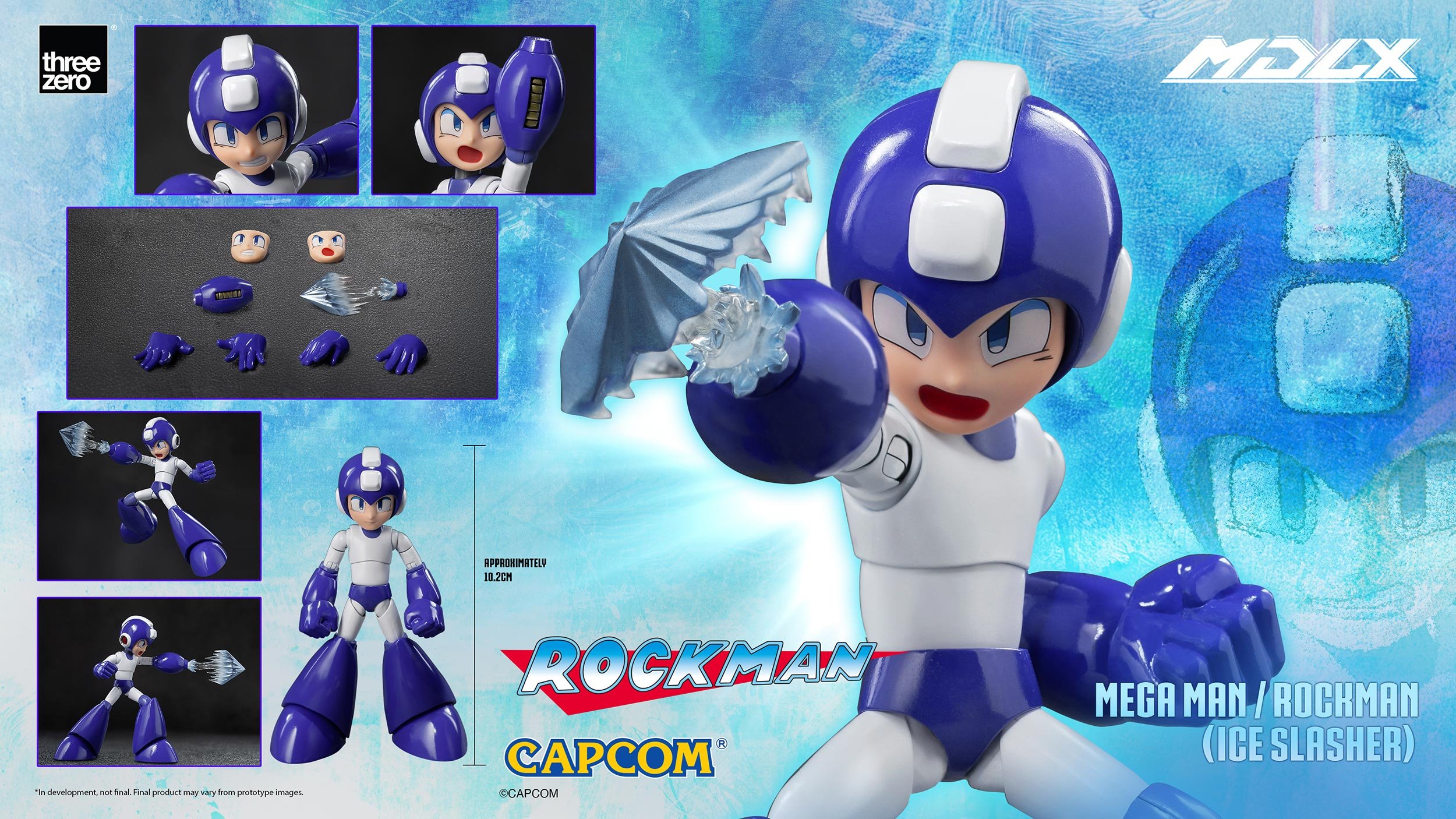 機甲展 2026(大阪) 開催記念】「MDLX ロックマン（アイススラッシャー