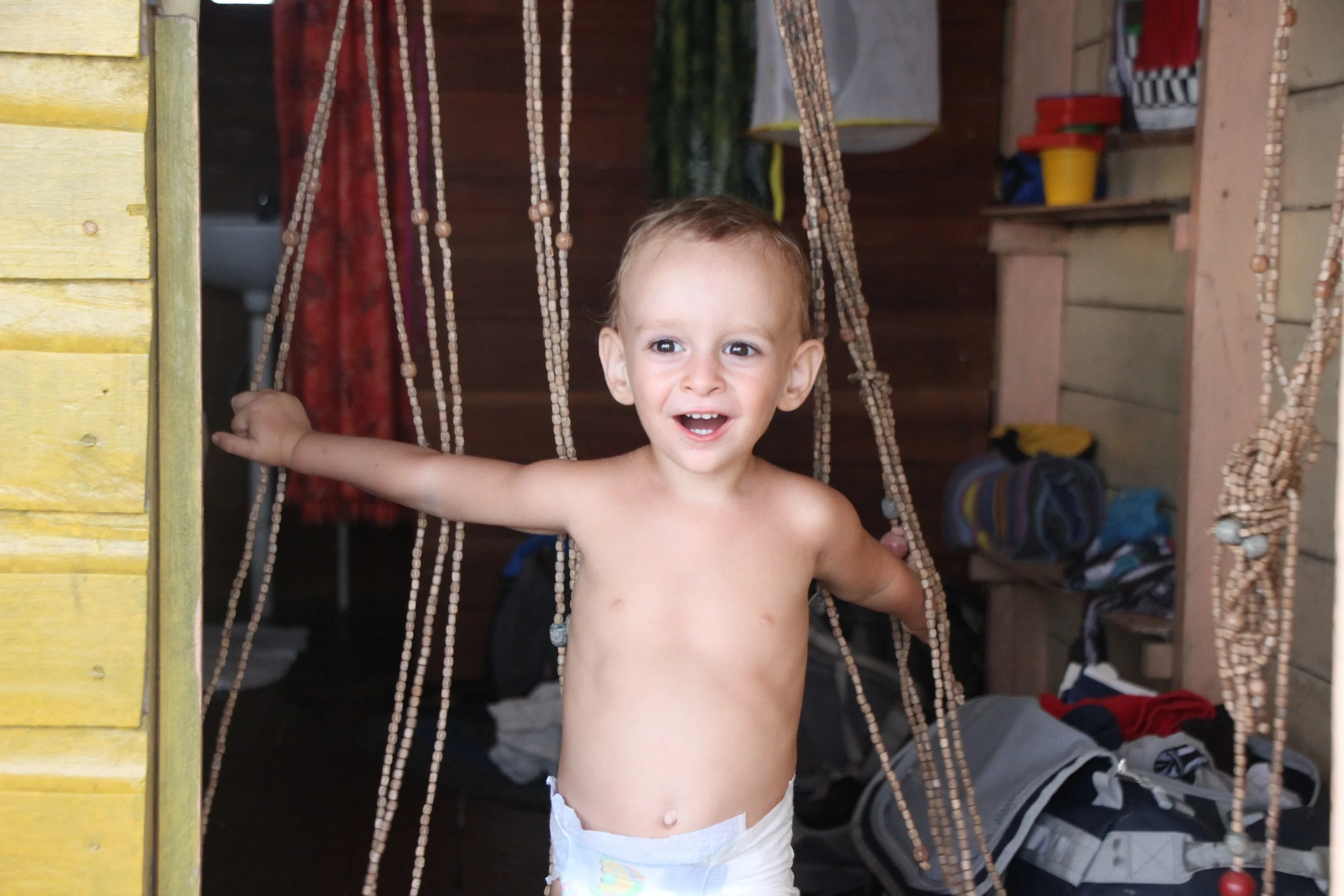 he's loving it!