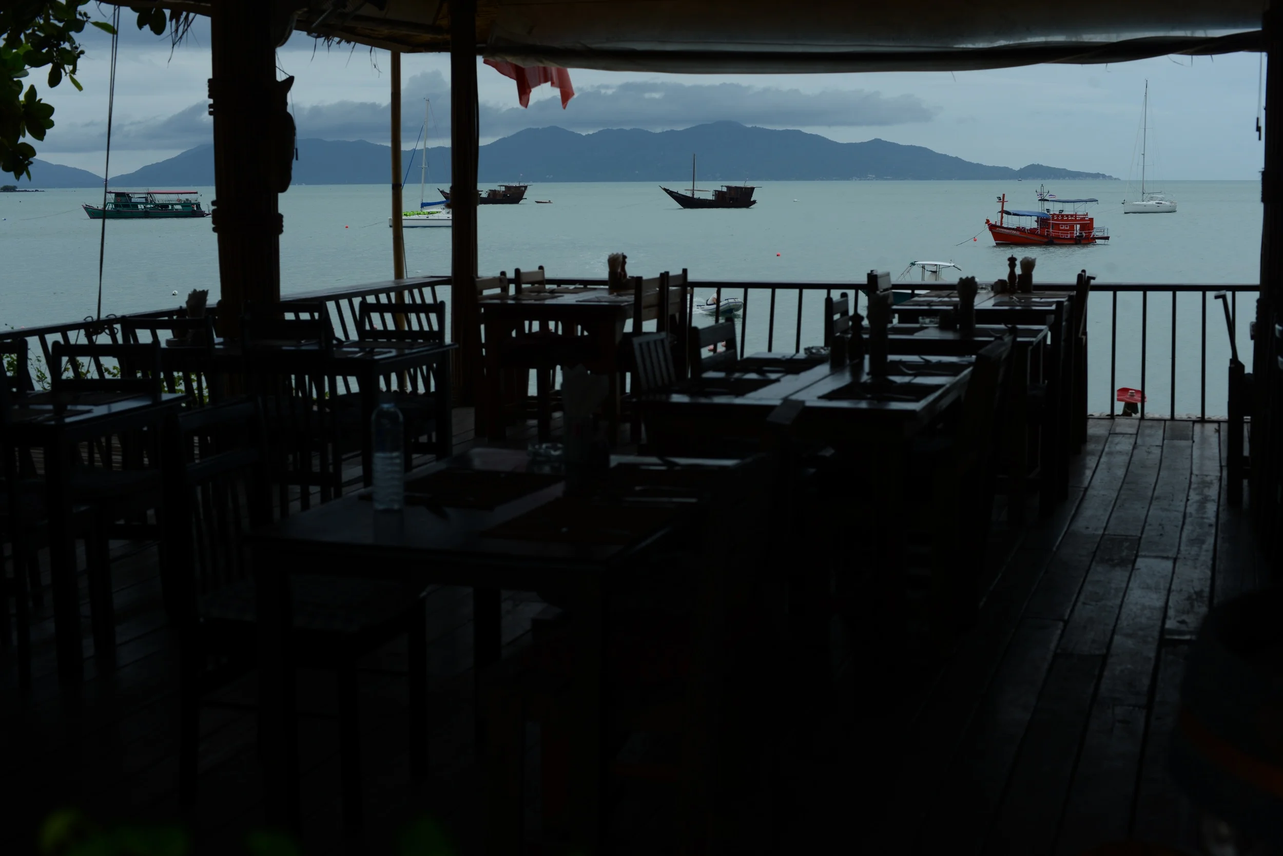 Koh Phangan von Koh Samui aus gesehen