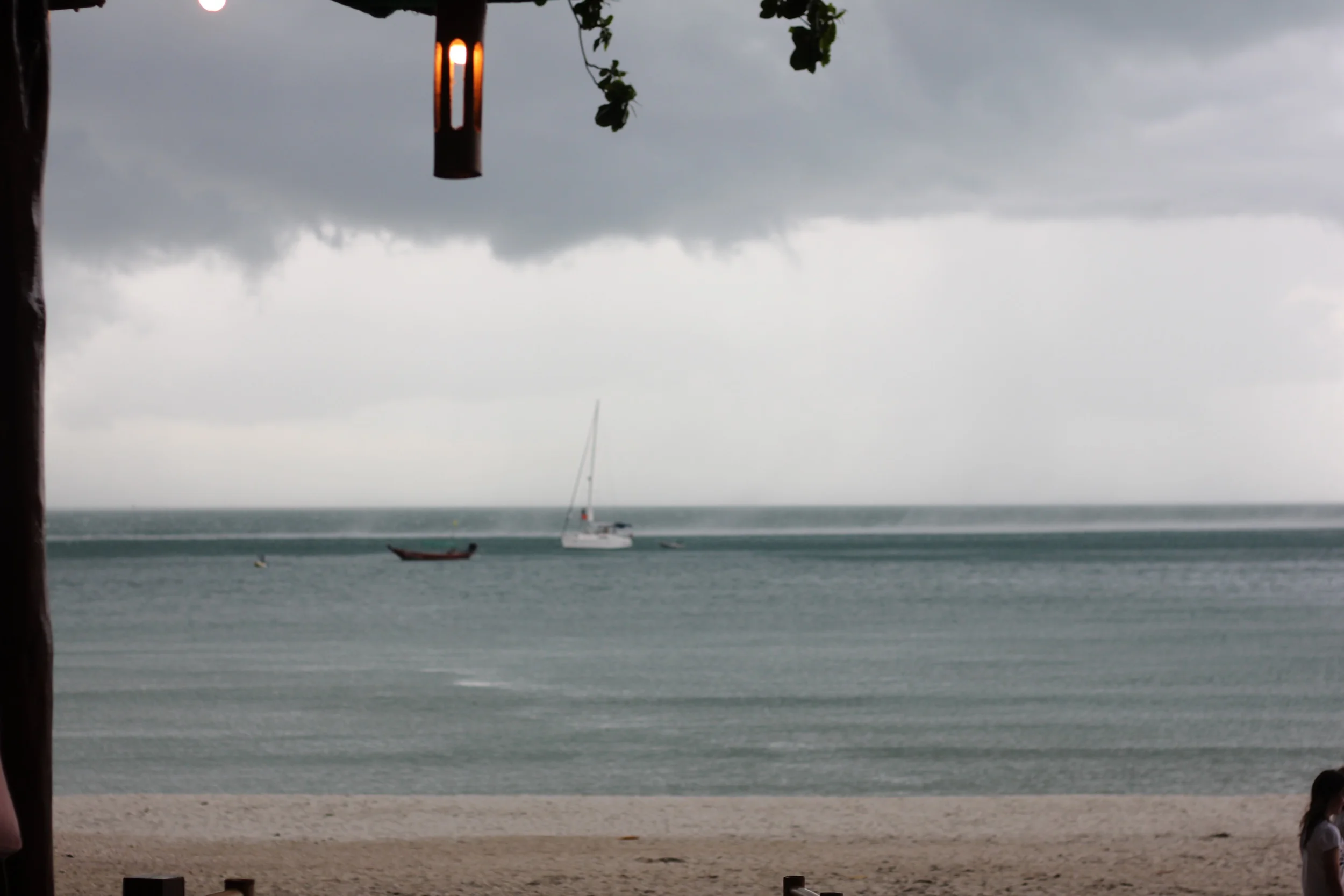 Ein Gewitter kündigt sich an
