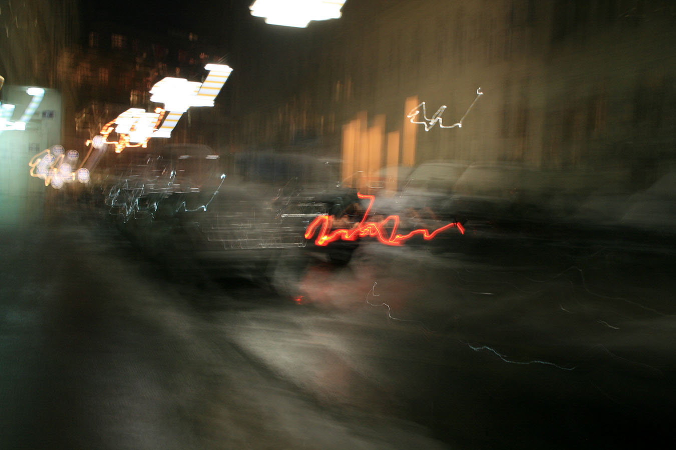  entgeistert, auf dem Heimweg - Wien, Jänner 2010 