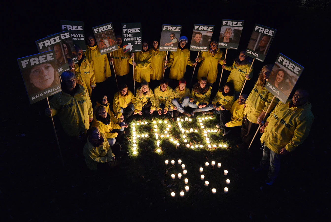  Greenpeace Aktion, Free Arctic 30 - Wien, Oktober 2013 