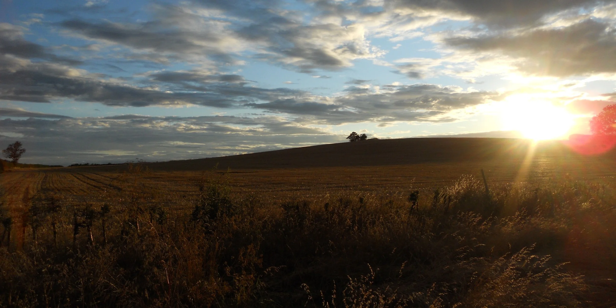 SUNSET ON DOE BANK.JPG