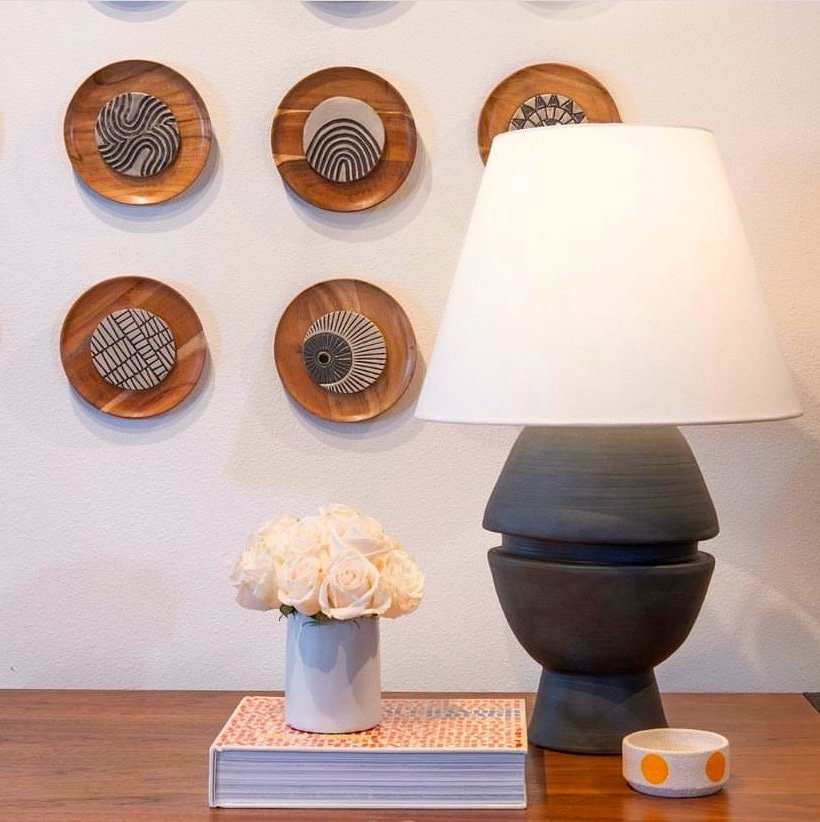 Rondelles Black and White