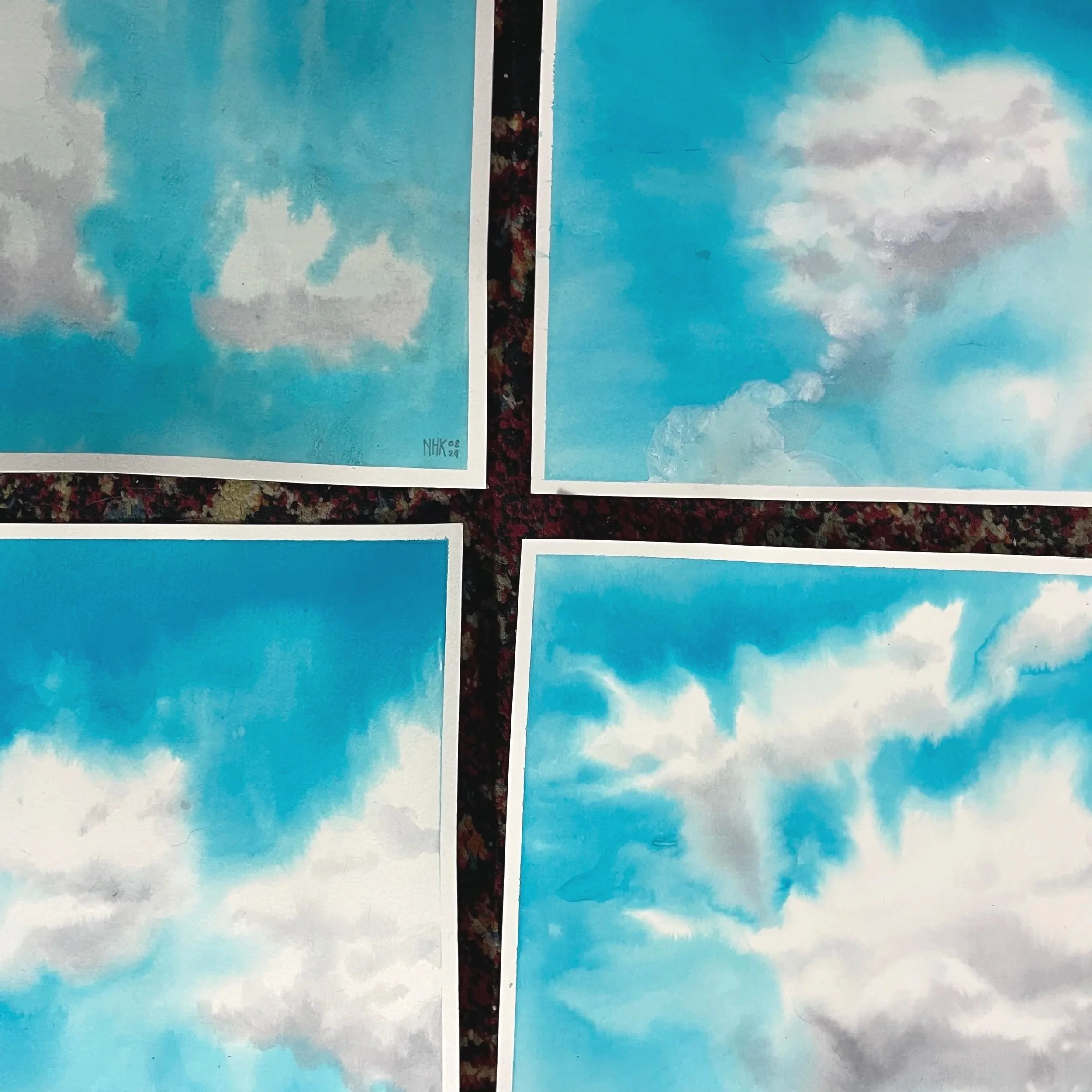 Original Paintings - Cloud Studies