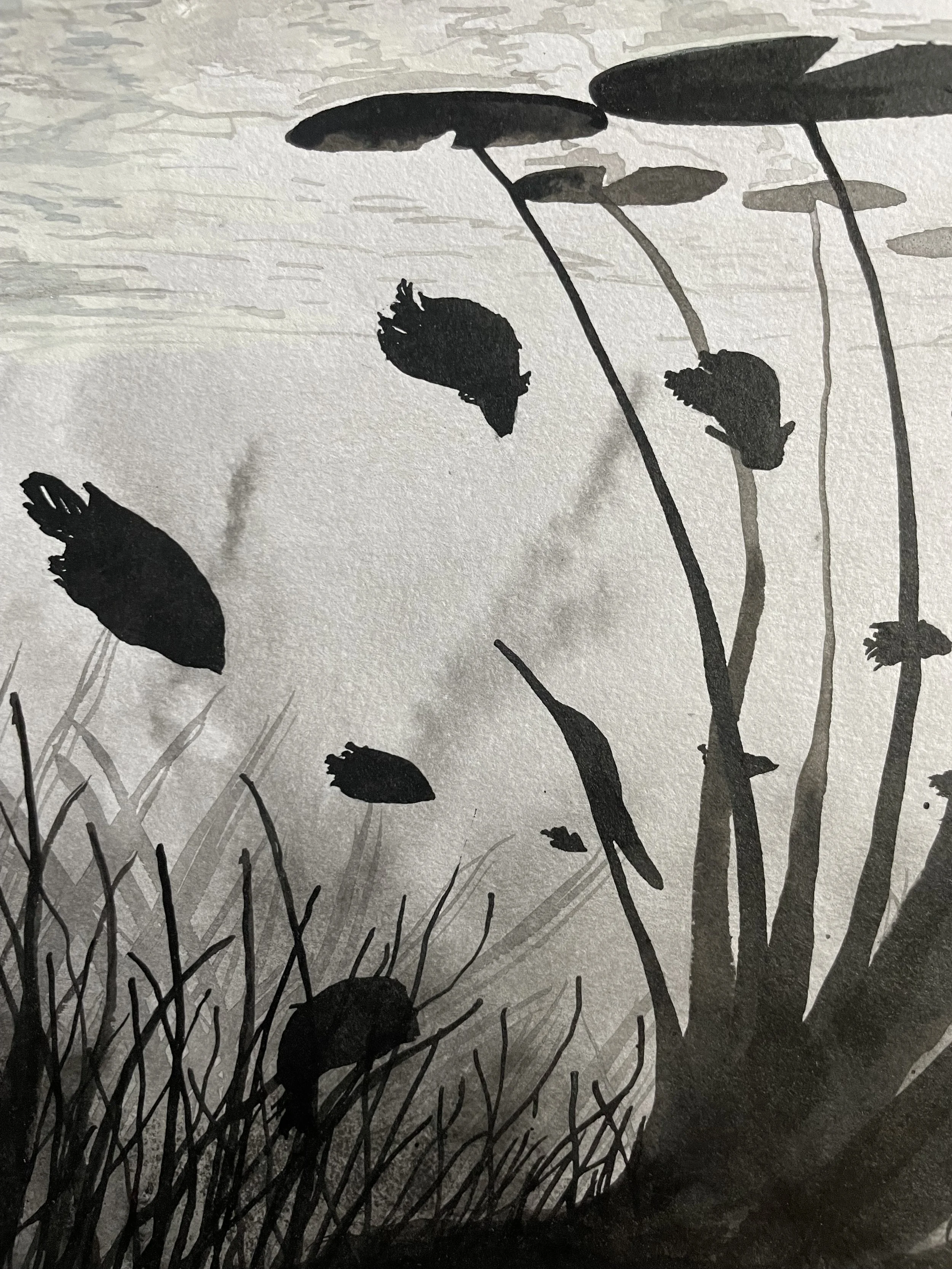 Channel - Framed Drawing