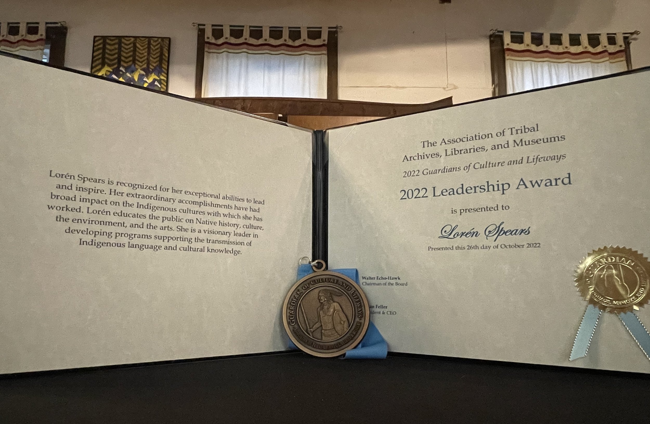 The Association of Trial Archives, Libraries, and Museums 2022 Leadership Award