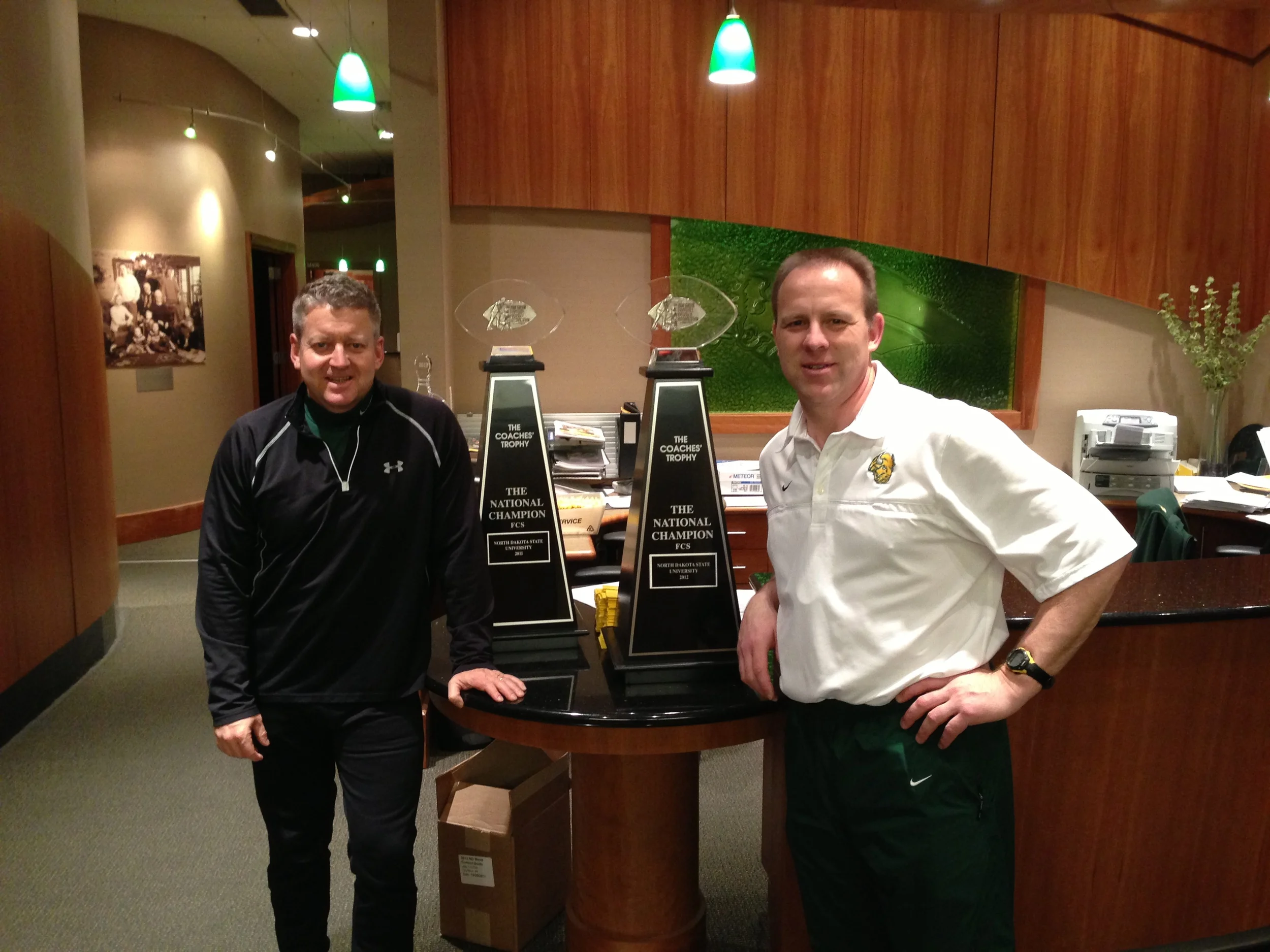FCS National Championship Trophies