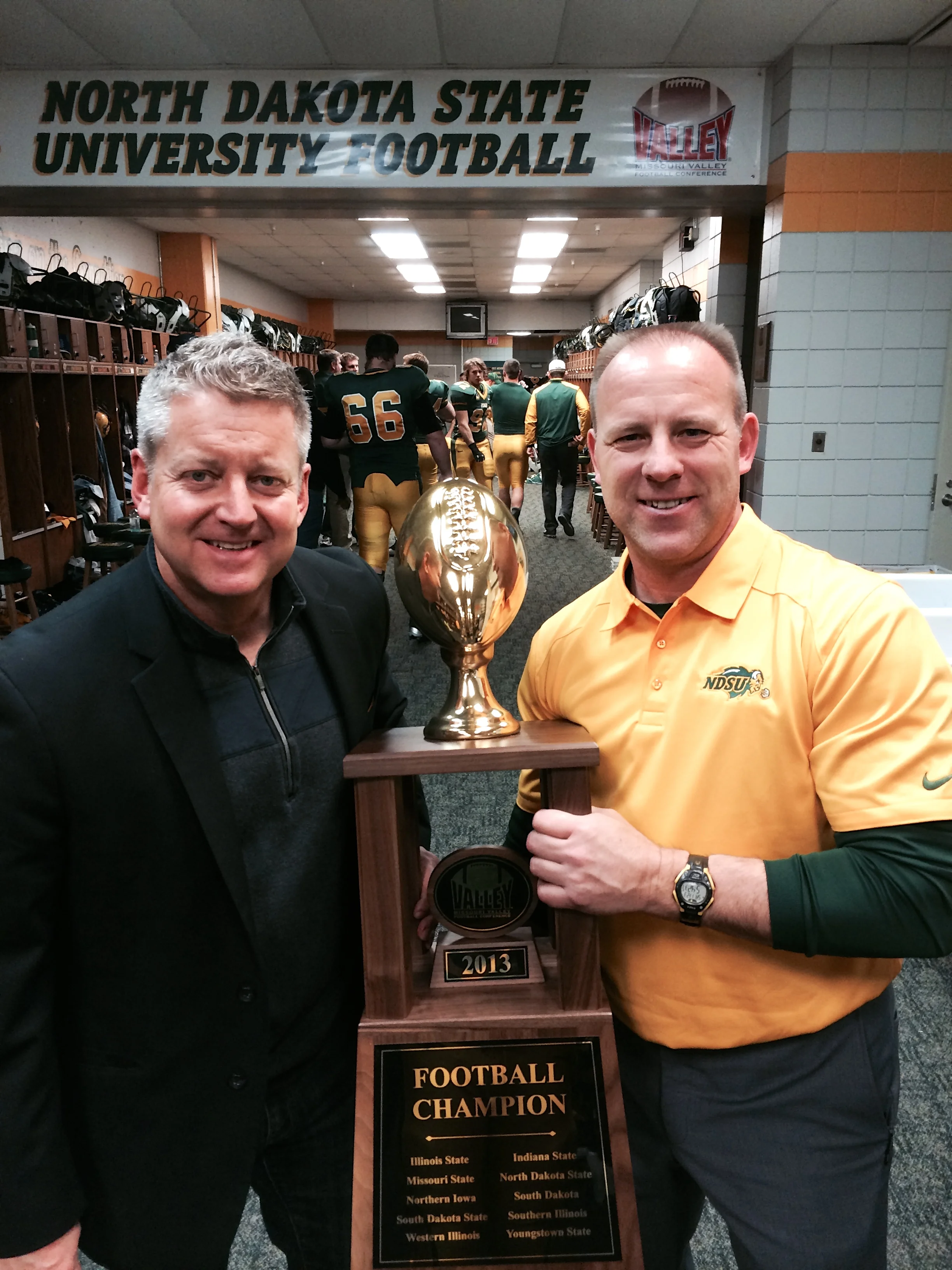 NDSU Missouri Valley Champs x 3