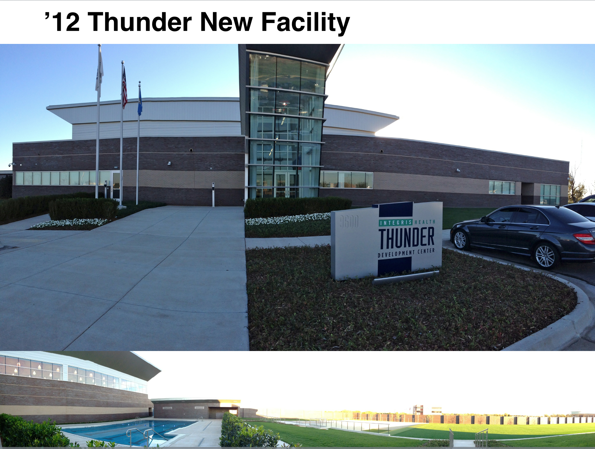 Oklahoma City Thunder Set NBA Facilty Bar