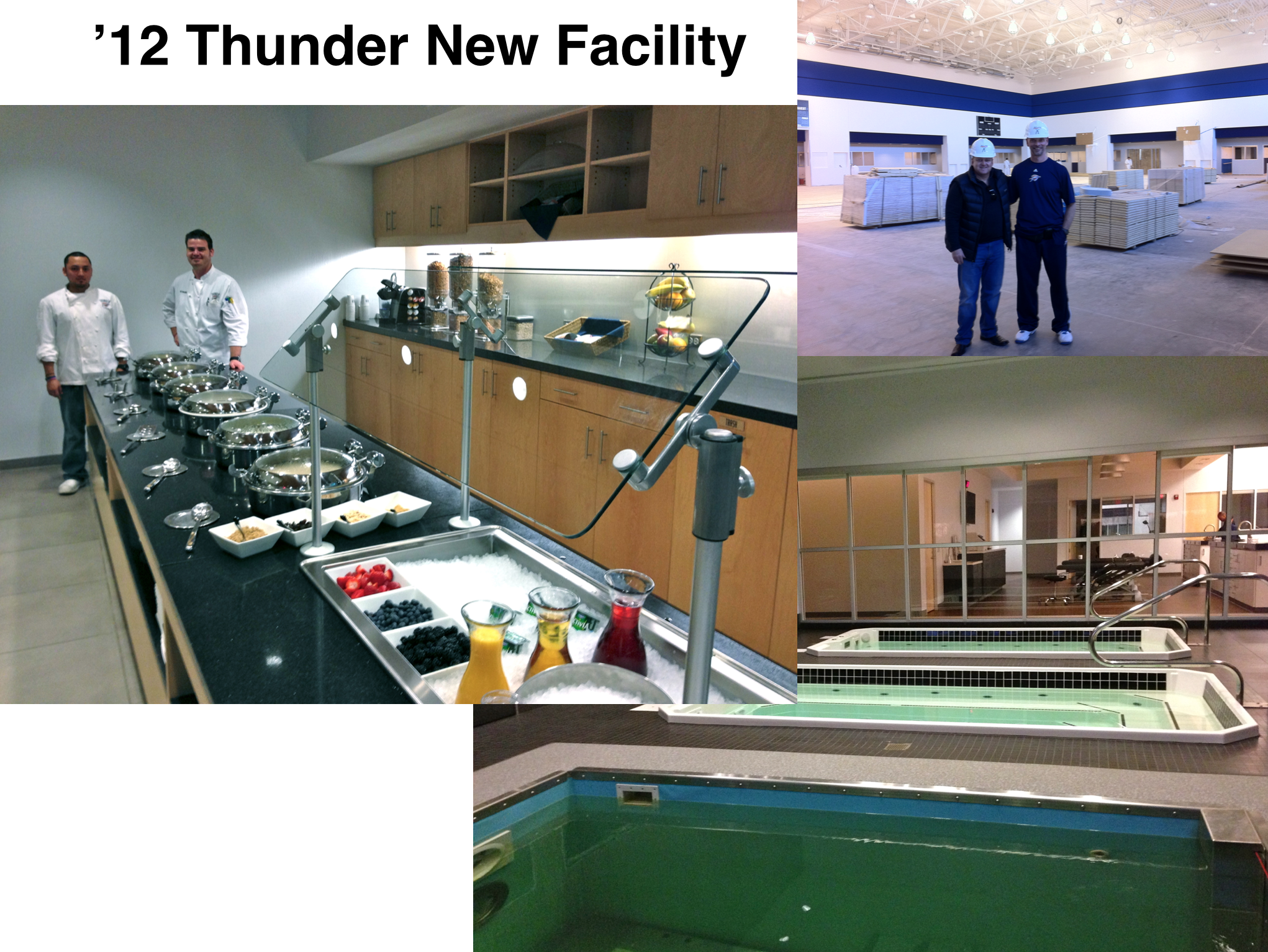 Oklahoma City Thunder Set NBA Facilty Bar