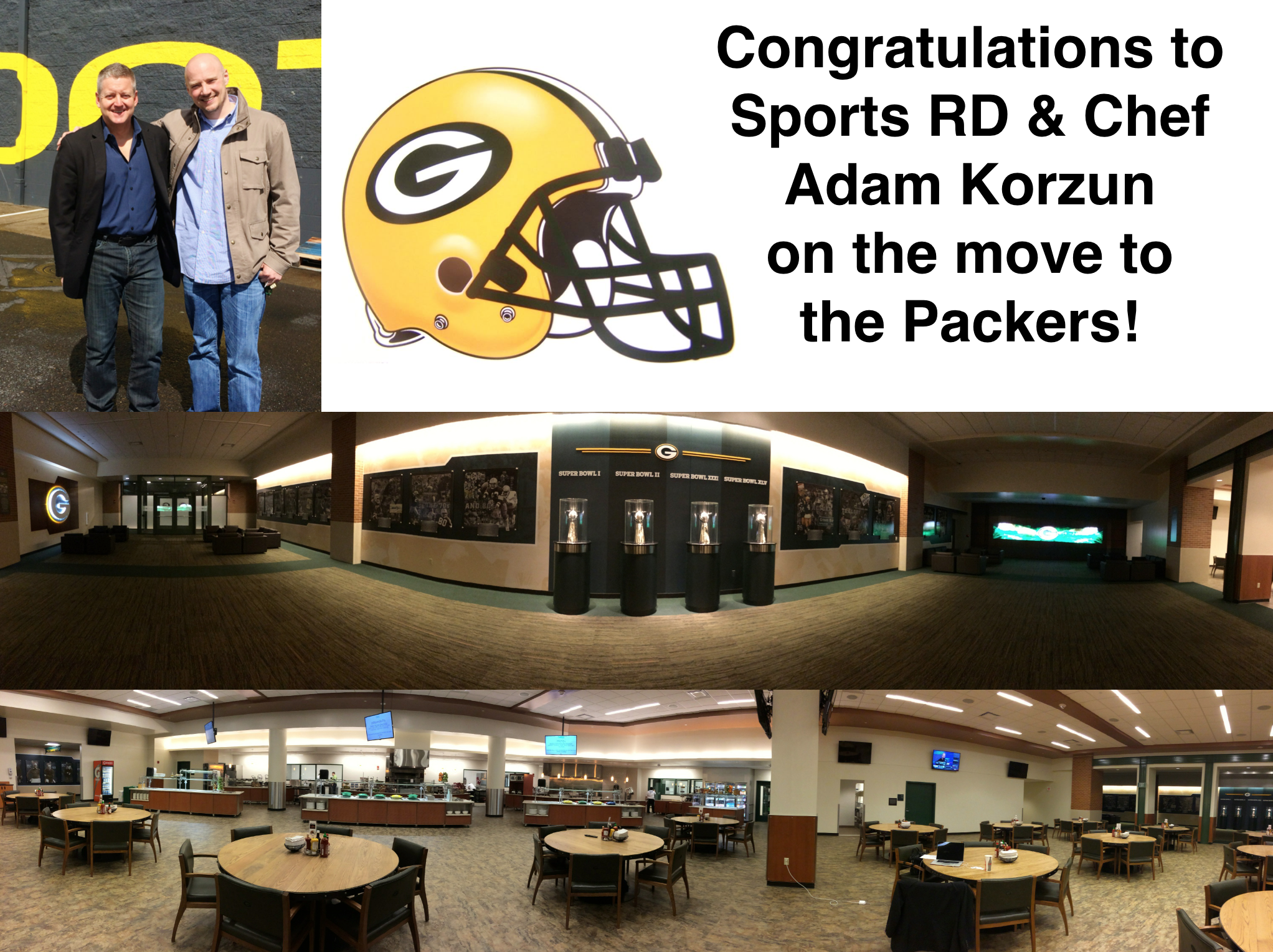Aug '14 Packes Hire First Full-Time Sports RD In Team Hx!