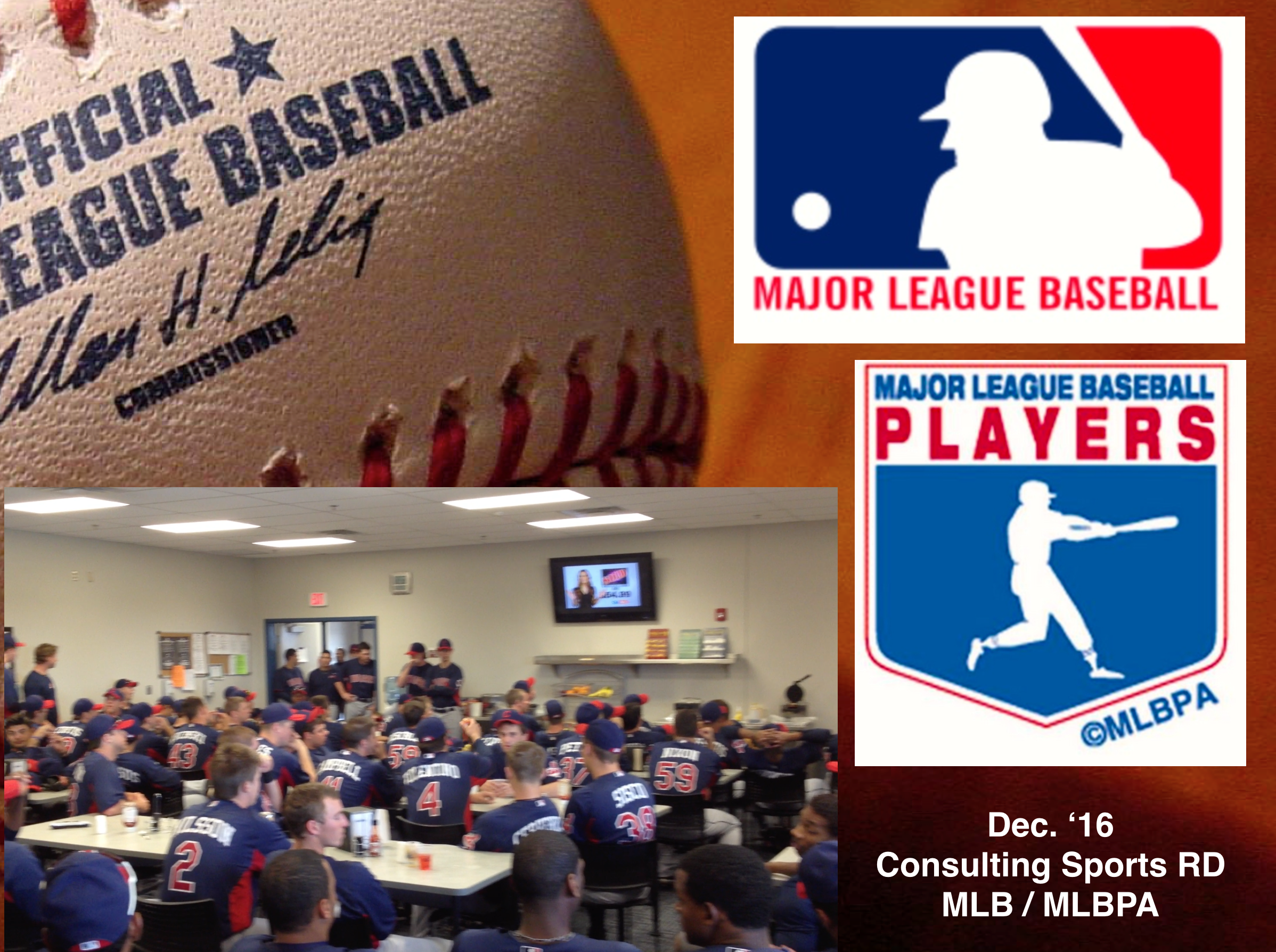 Dec. '16 - Accepted MLB/PA Consulting Sports RD Position