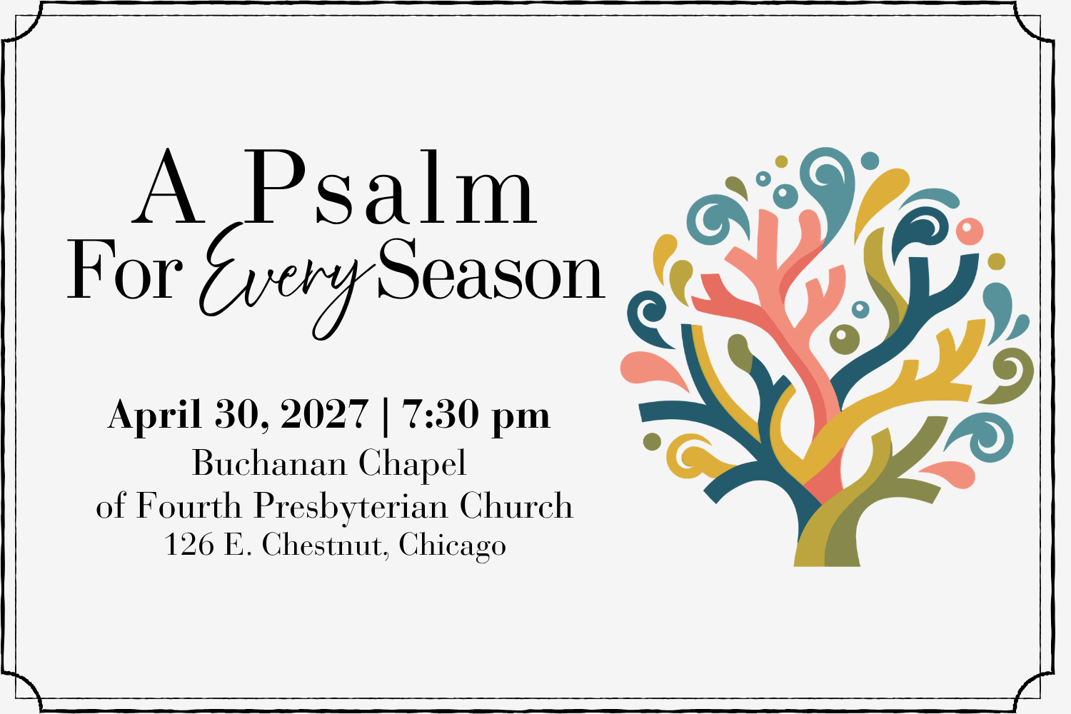 A Psalm for Every Season