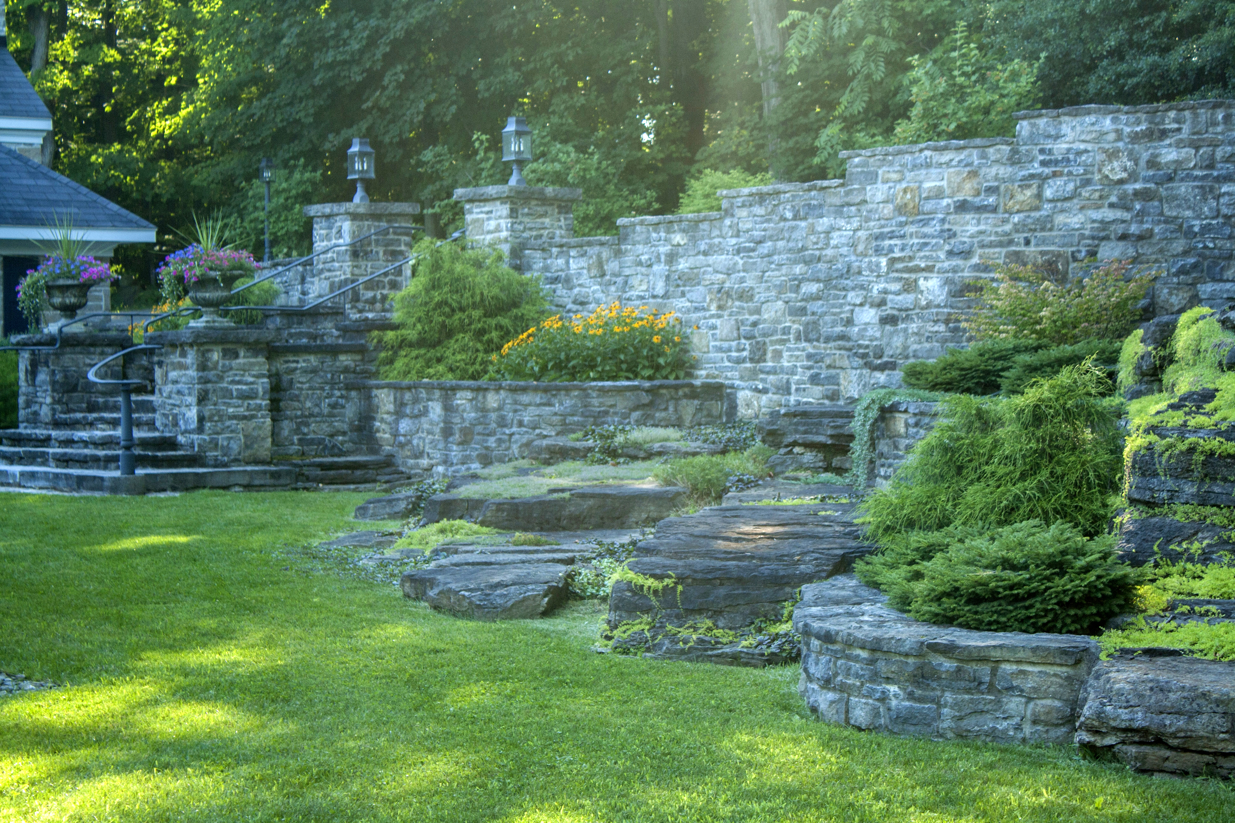 New Home Heritage Feel | Landscape Architecture | Riverview Design Solutions | Prescott, Ontario, Canada