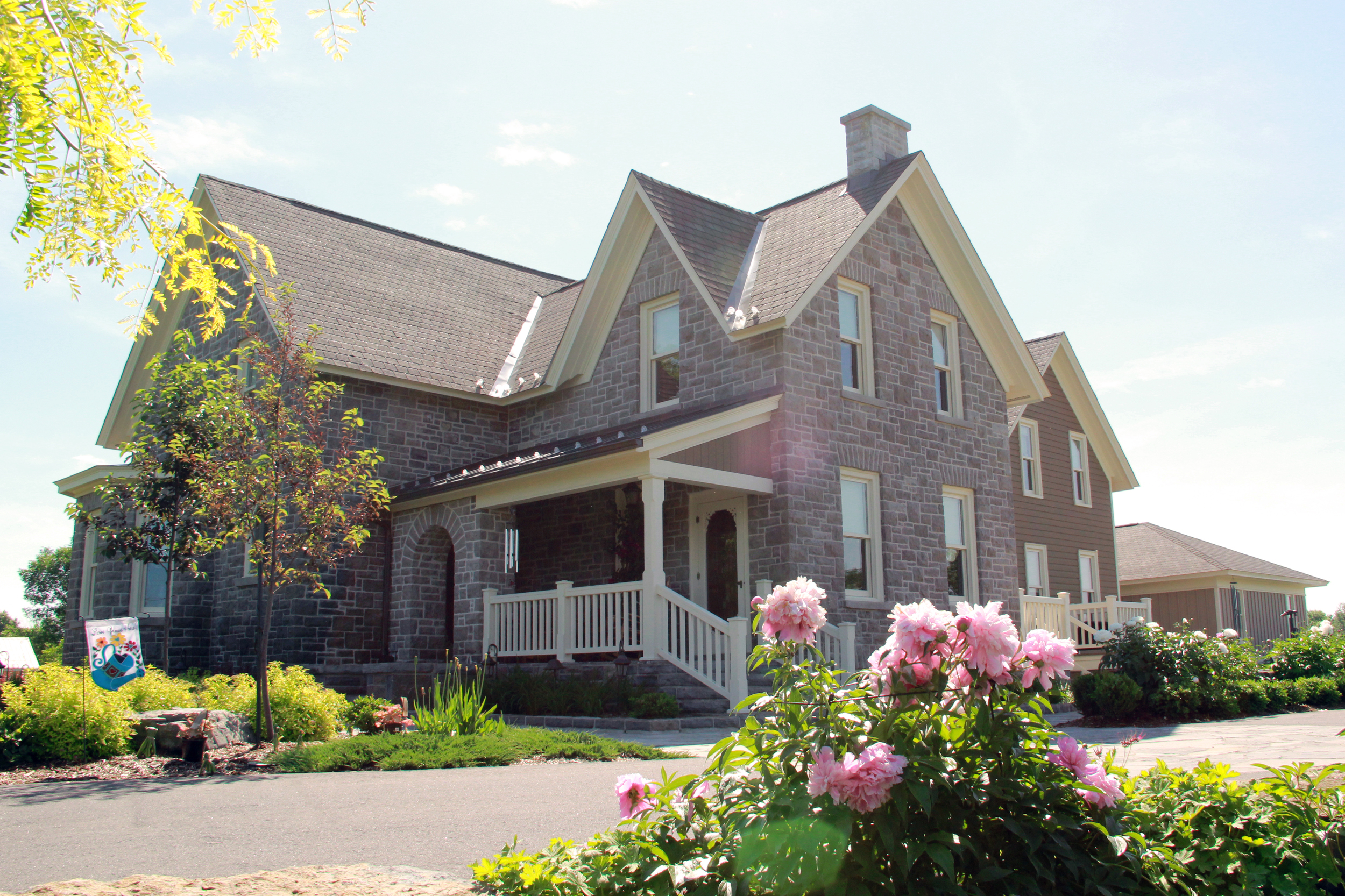 Country Home | Stone House | Landscape Design | Landscaping | Riverview Design Solutions | Prescott, Ontario, Canada