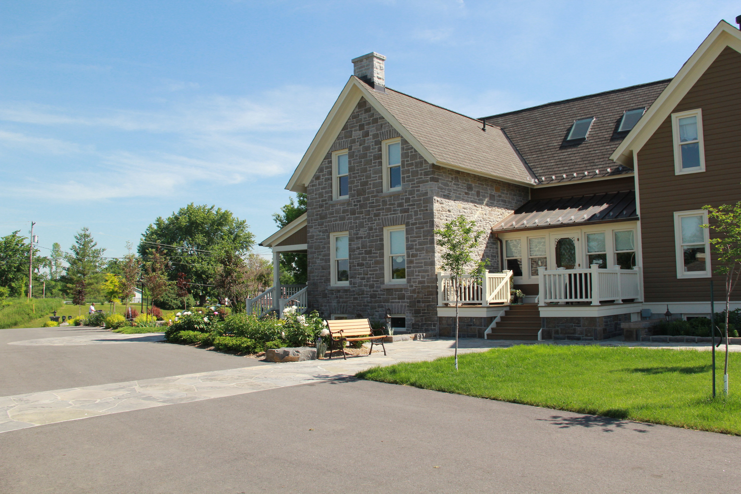 Country Home | Stone House | Landscape Design | Landscaping | Riverview Design Solutions | Prescott, Ontario, Canada