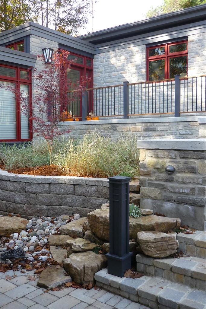 Modern Waterfront Home | Landscape Design | Riverview Design Solutions | Prescott, Ontario, Canada