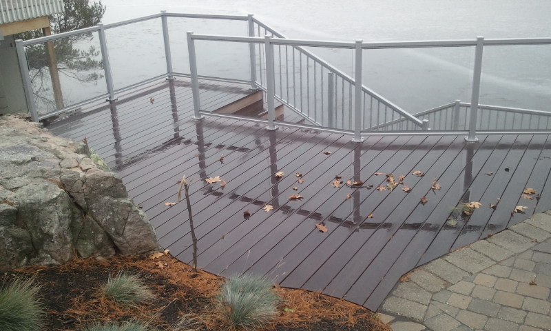 Stairway and Handrail Design | Landscape Design | Thousand Islands | Riverview Design Solutions | Prescott, Ontario, Canada