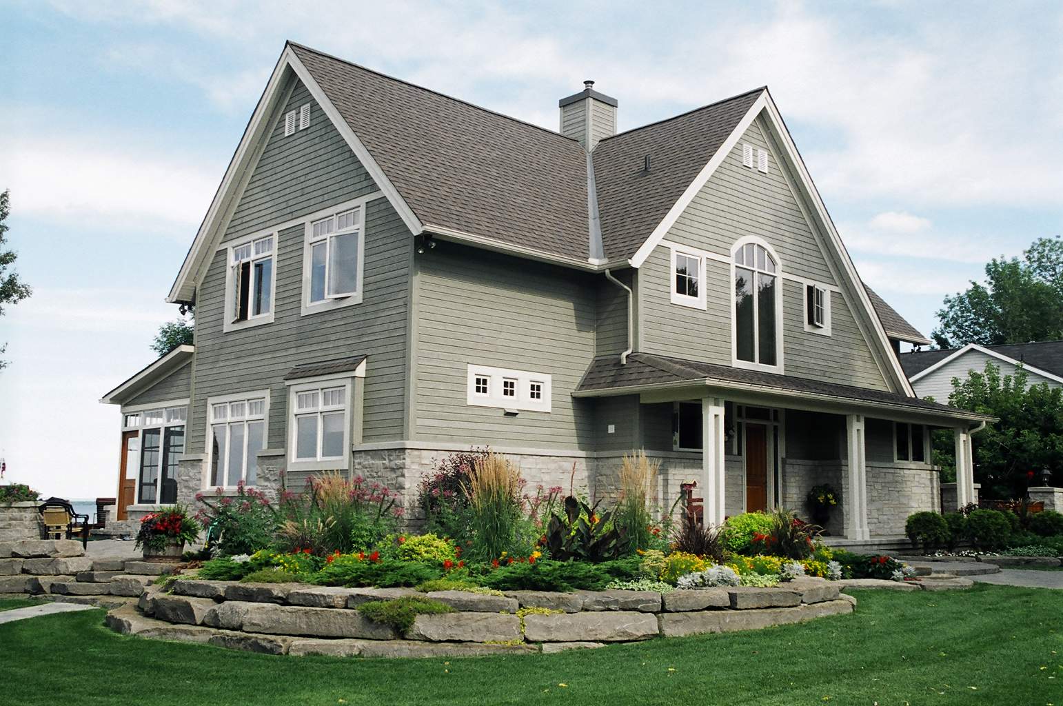 Ottawa Area Waterfront Home | Landscape Design | Riverview Design Solutions | Prescott, Ontario, Canada