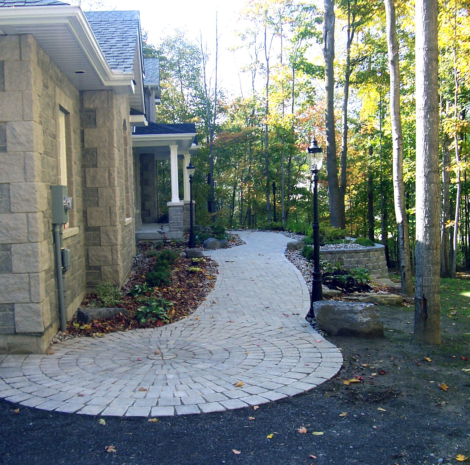 Paving Stone Entranceway | Riverview Design Solutions