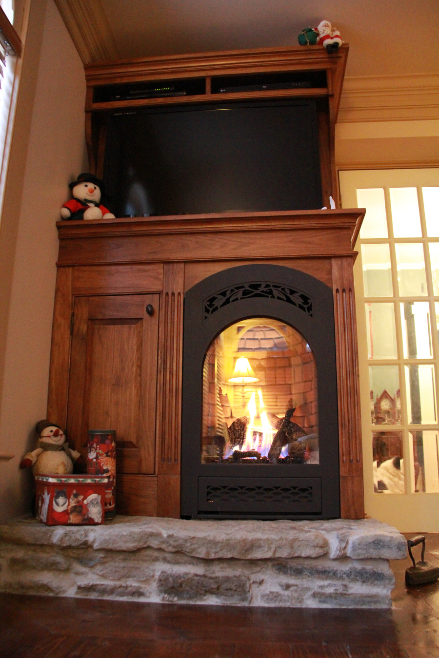 Fireplace and Media Console Design | Riverview Design Solutions | Prescott, Ontario, Canada