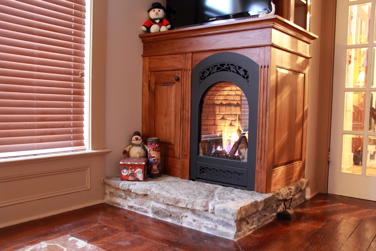 Fireplace and Media Console Design | Riverview Design Solutions | Prescott, Ontario, Canada