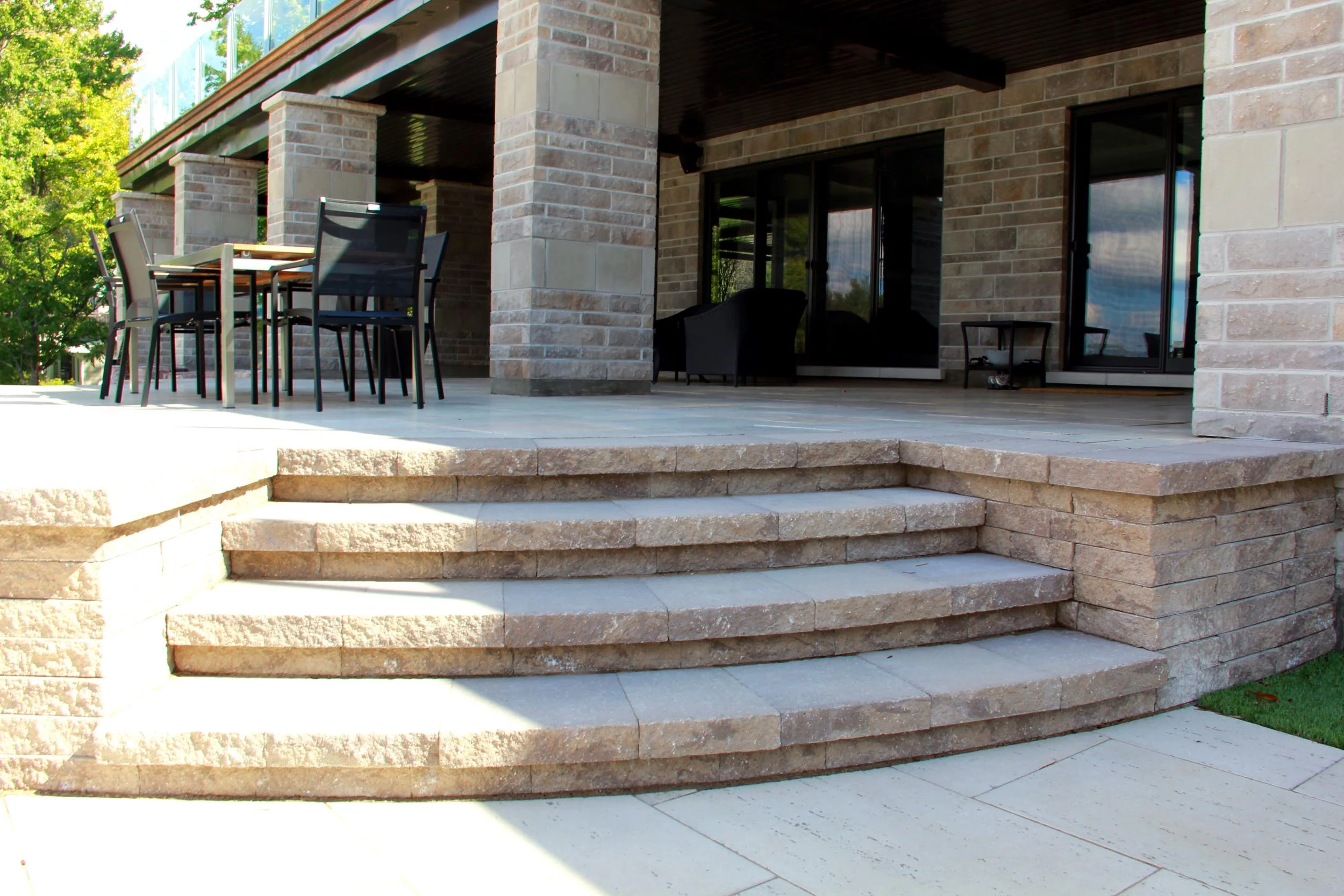 Riverview Design Solutions - Thousand Islands Waterfront Home - Patio Space - Landscape Architecture.jpg
