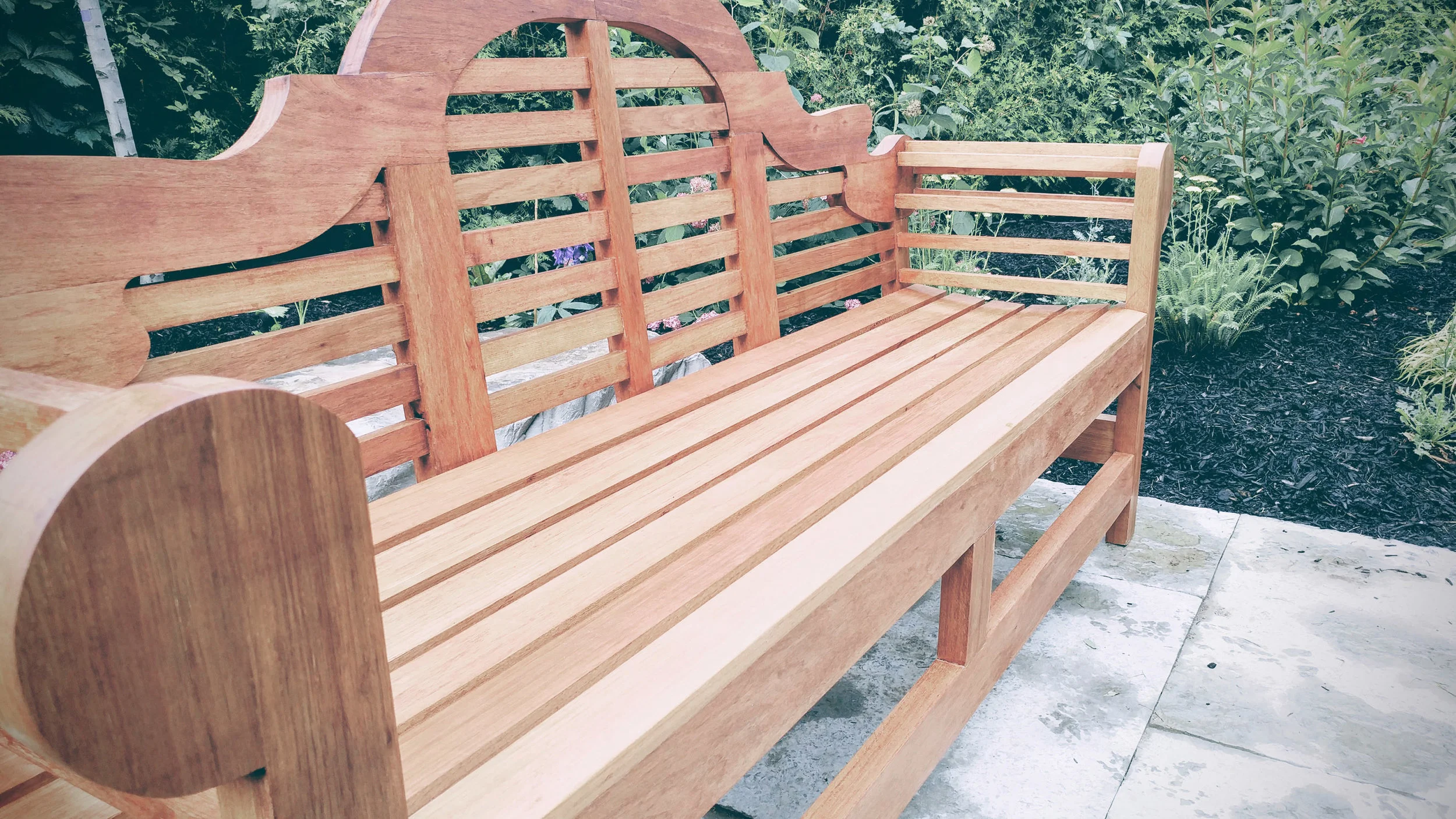 Riverview Landscape _ Brockville _ Lutyens Style Bench _ Detail.jpg