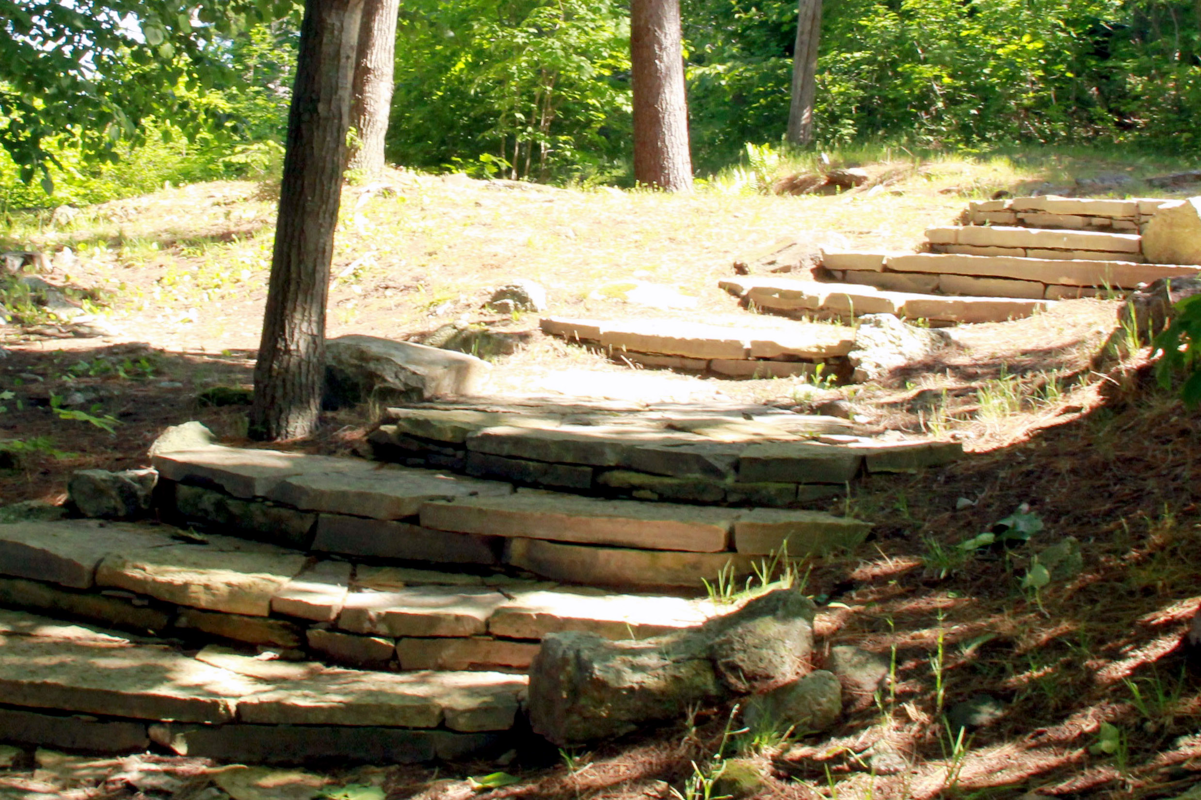 Dry lay stone steps Charleston Lake.jpg