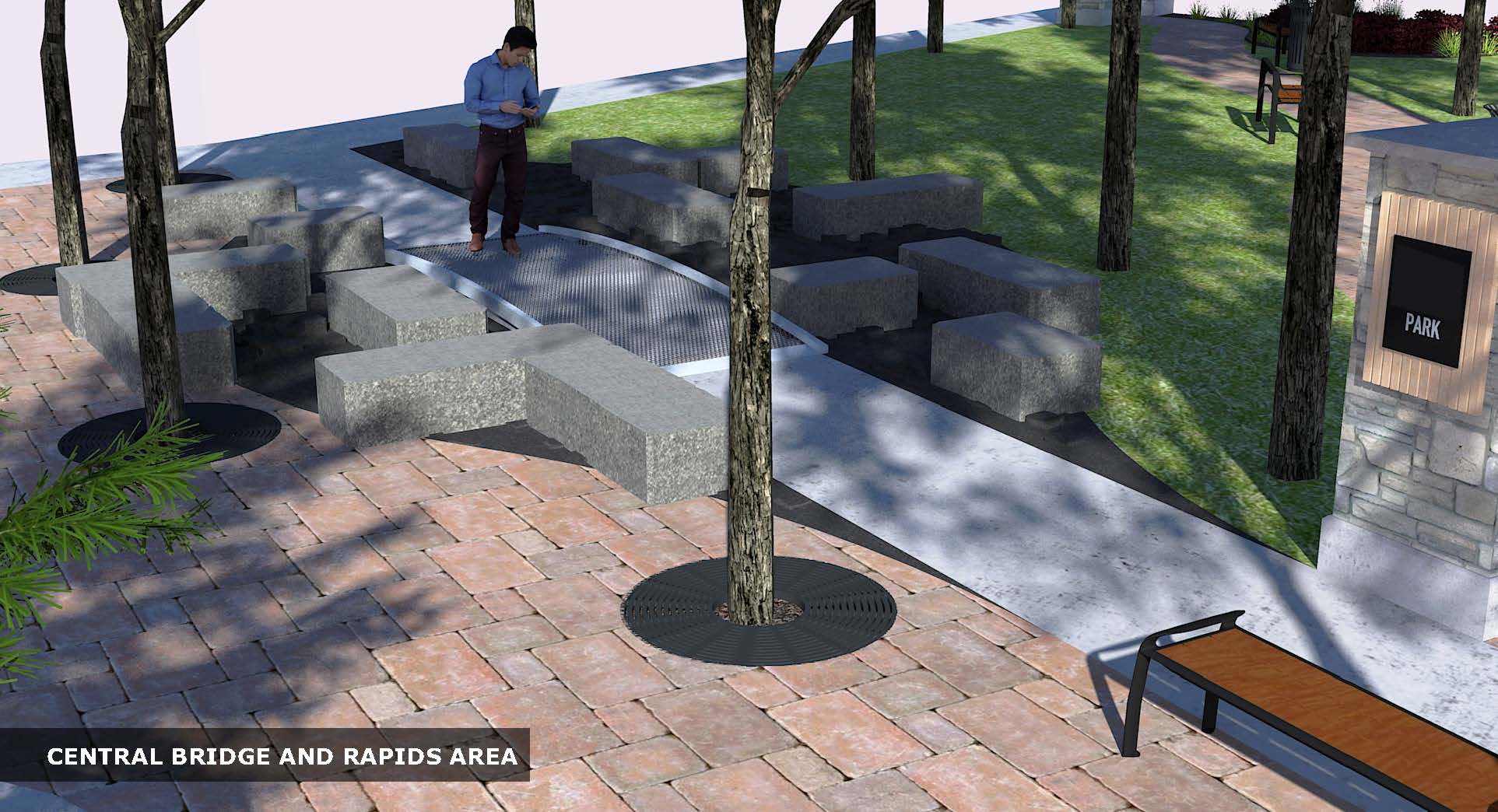 Riverview Design Solution_Riverview Landscape_Pathway Brick_Landscape Design_Park concept_Park Bench.jpg