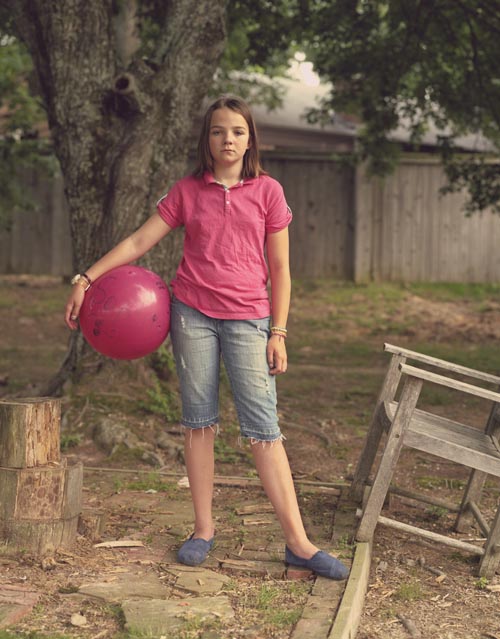 Sophie with ball (2011)