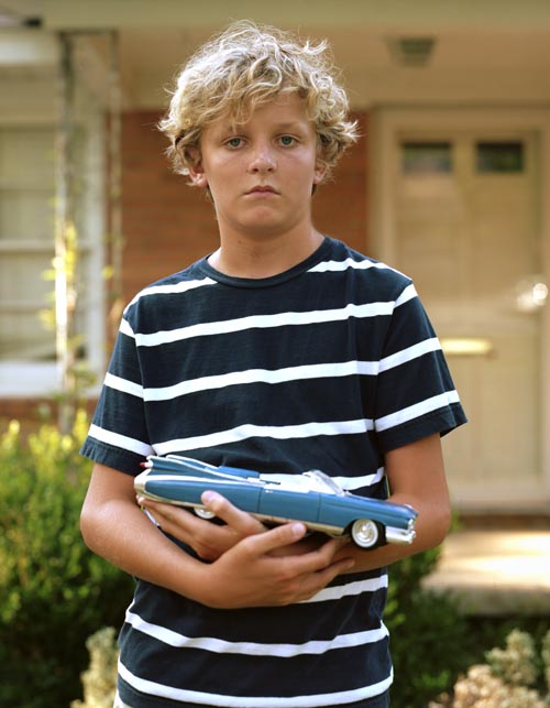 Wyatt with car (2011)