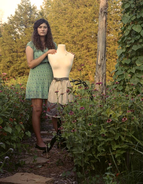 Clementine with mannequin (2013)