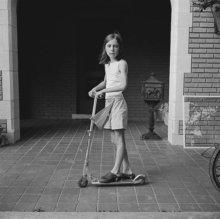 Sara with skateboard (2005)