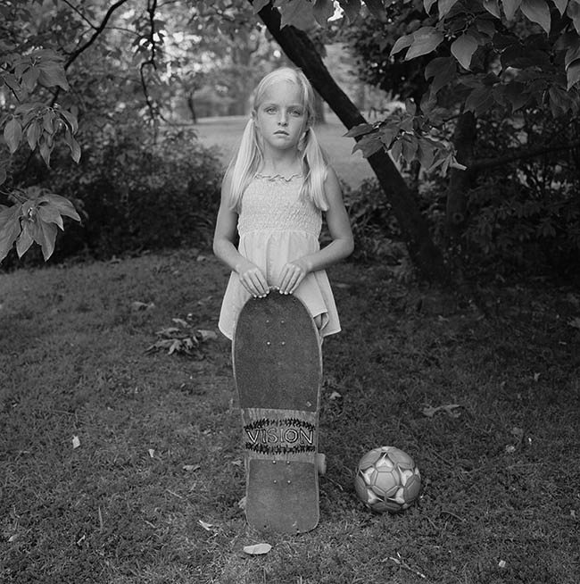Abby with skateboard (2008)