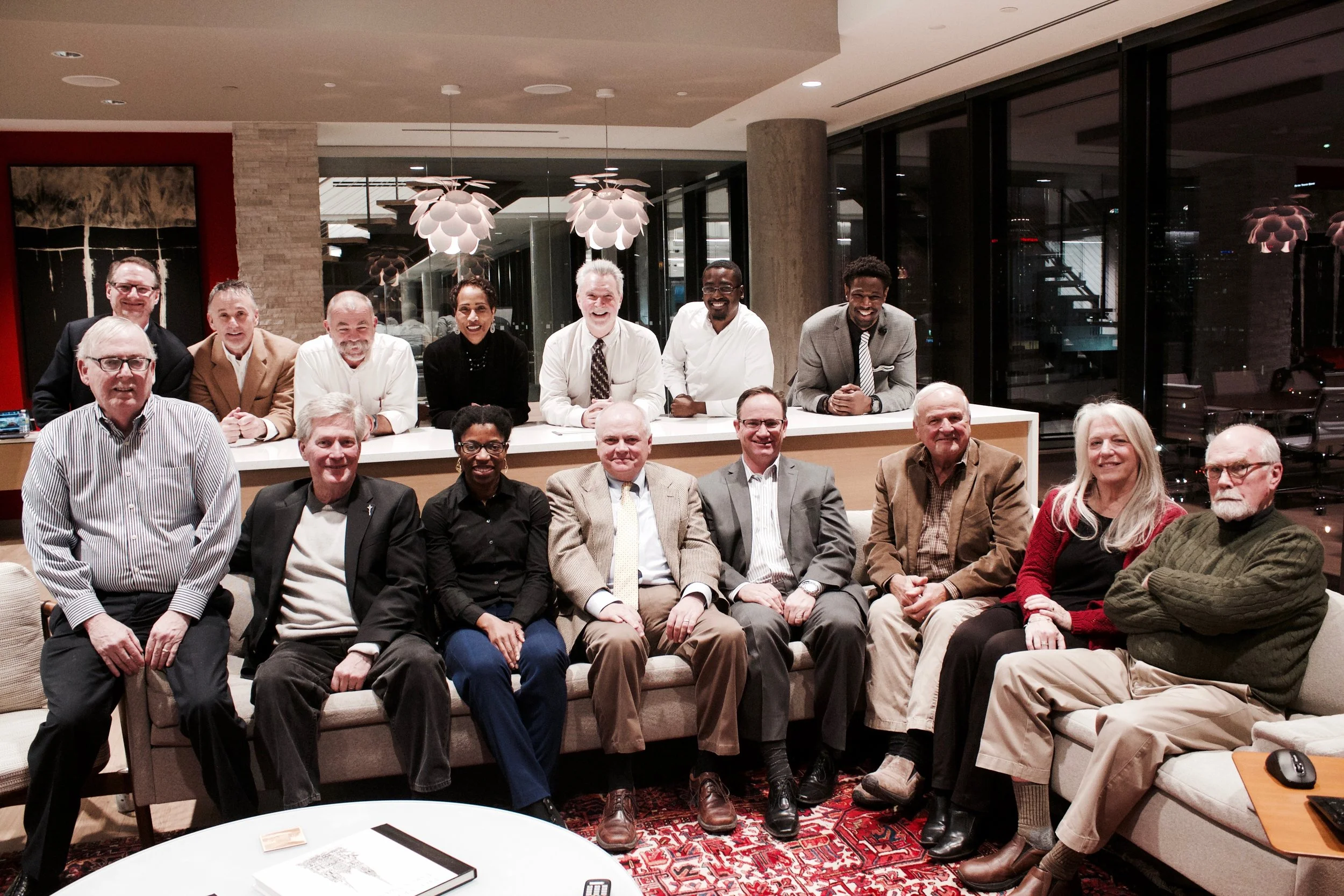 The Compass Team at a strategy meeting in downtown Nashville in February 2017