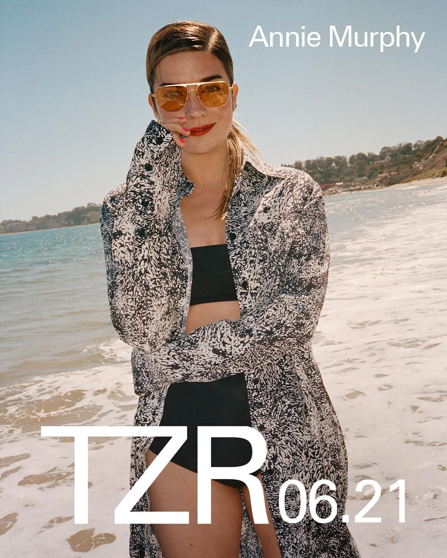 ANNIE MURPHY X TZR
 
Photographer: @beaugrealy
Stylist: @tiffanyreid
Hair: @mararoszak
Makeup: @karayoshimotobua
Manicure: @thuybnguyen
Bookings: @specialprojectsmedia
Videographer: @samrmiron
VP Of Fashion: @tiffanyreid
SVP Of Creative: @karen.hibbe