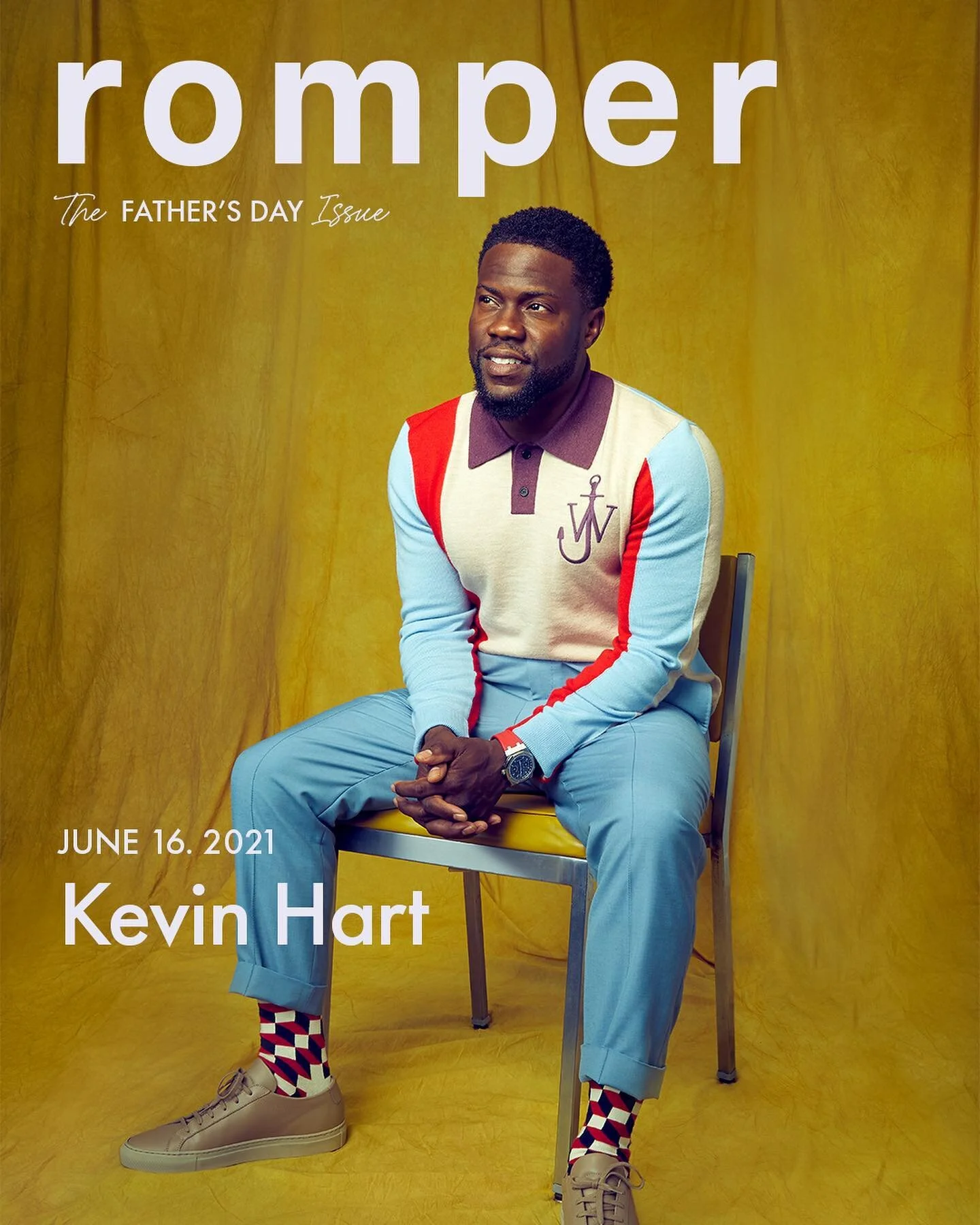 Spreading love for fathers everywhere this week including @kevinhart4real for romper 

Photographer: @gizellehernandez
Stylist: @ashleynorthstyle
Groomer: @johnburgandee
Art Director: @ehover
Set Designer: @robjobdaddy
Bookings: @specialprojectsmedia