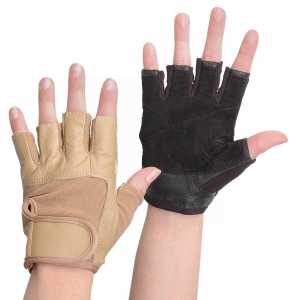 Talon Fingerless Leather Gloves — The Final Touch Company