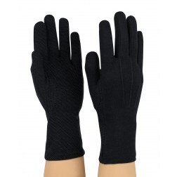 Long Wristed Sure-Grip Gloves (Black)
