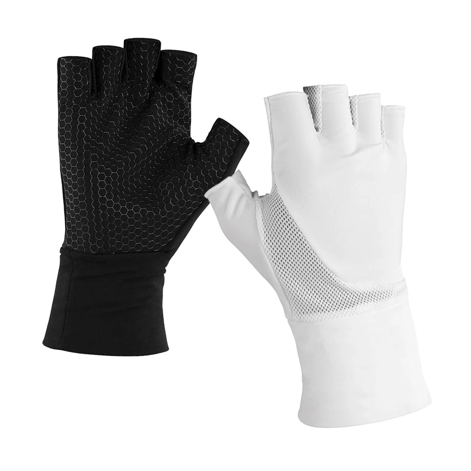 Black Hyperformance Fingerless Gloves