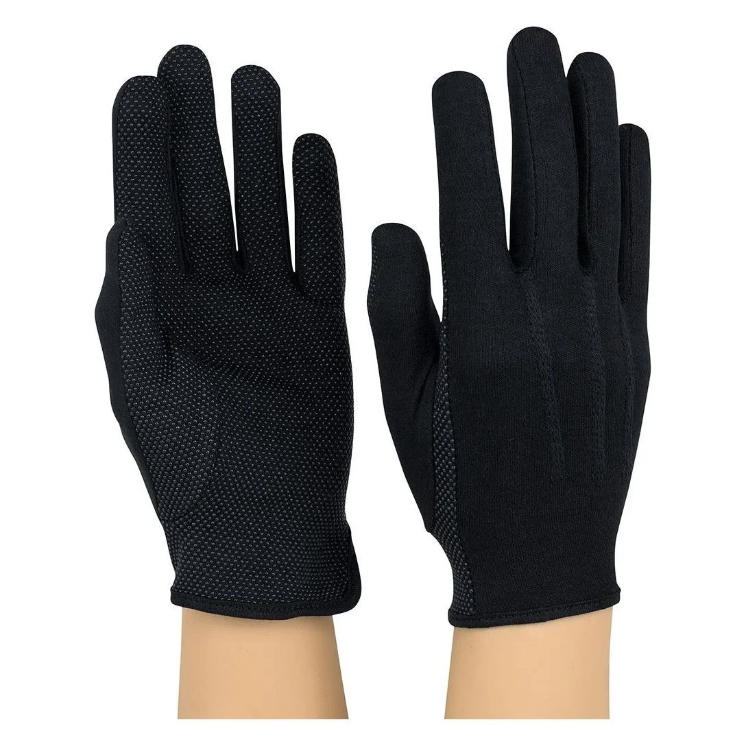 Black Sure-Grip Gloves
