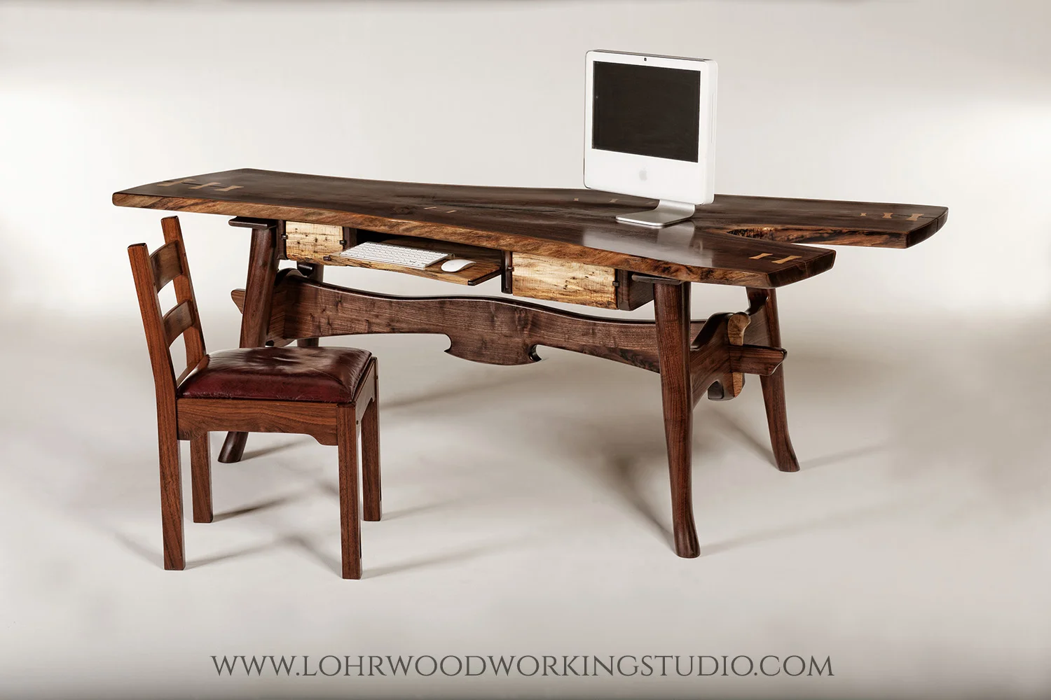 Great Expectations Walnut Desk — Lohr Woodworking Studio