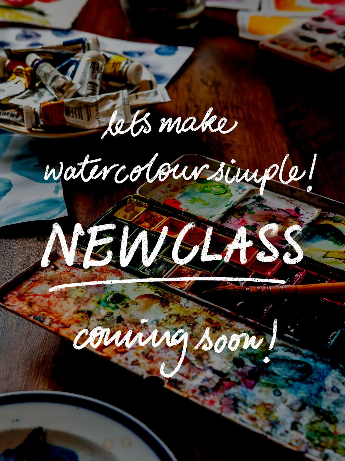 NEW CLASS coming soon 👉Watercolour Made Simple: A Beginner&rsquo;s Guide with Fruit &amp; Vegetables

I created this course to help beginners move past the same frustrations I once felt - muddied colours, unpredictable results, and that feeling of n