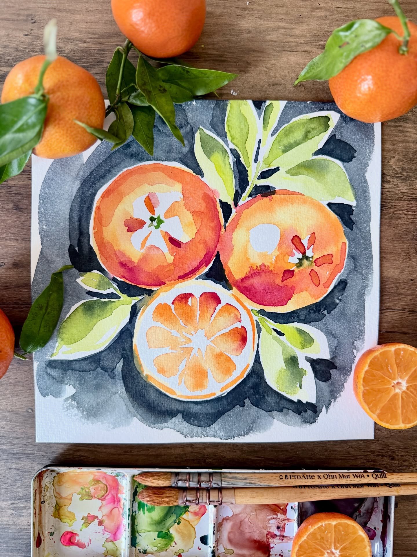 I have just added a 16 minute clementine process video to my FREE Patreon. It was originally part of a collaboration with @iamgiagraham for her YouTube video comparing watercolour and Procreate process (which you can watch on her YouTube channel)

Th