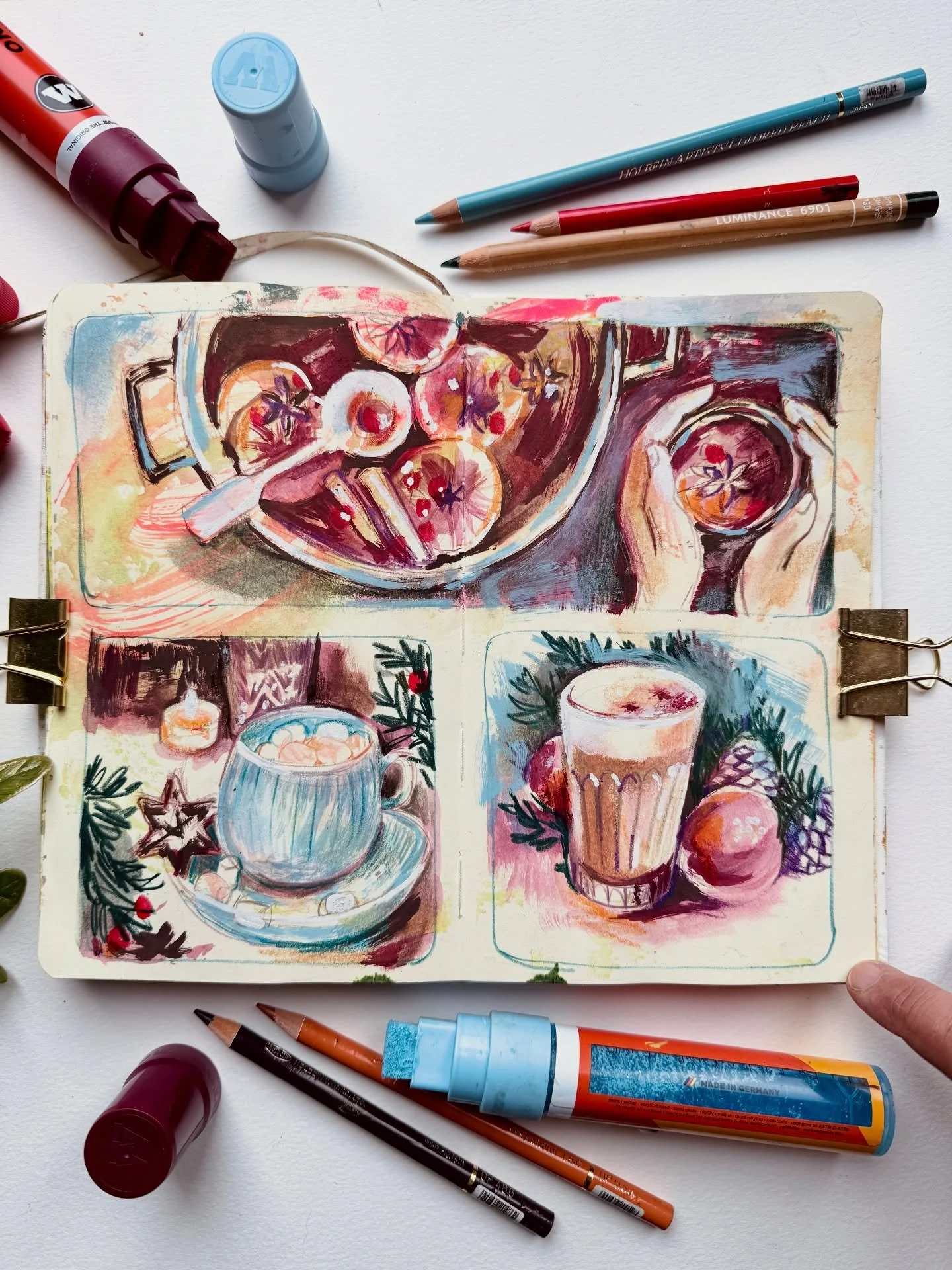 I LOVE seeing everybody&rsquo;s interpretations for this month&rsquo;s Cosy Winter prompts on my Patreon . I shared a few reference images to get everyone started, but they  have truly made them your own. It has been such a joy to watch this little c