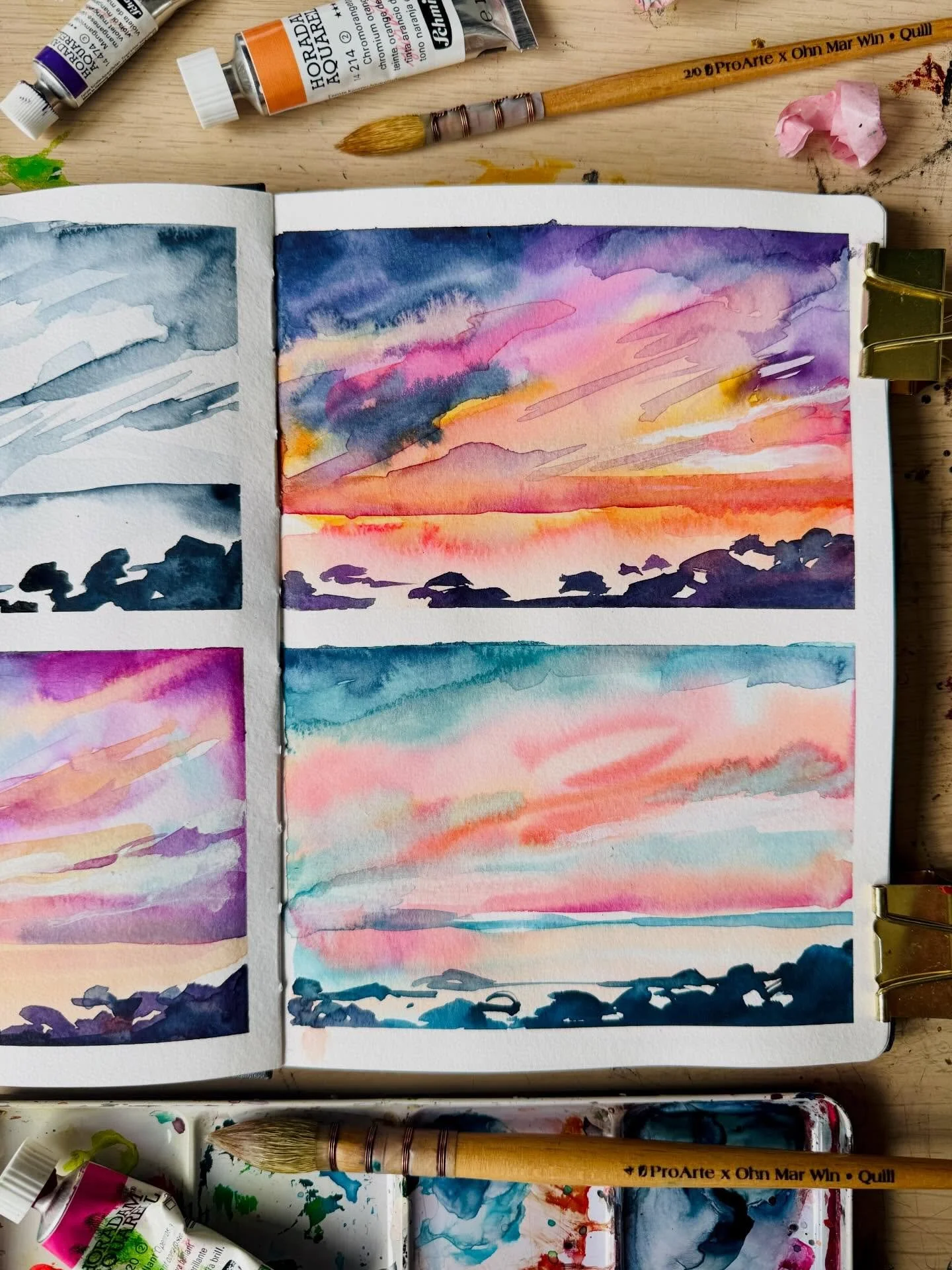 Last week I commented on a post by @stephanie.ryan.artist that really resonated with me. She  talked about something many artists experience: if you are only making art to sell something, your nervous system can start to experience art as survival ra