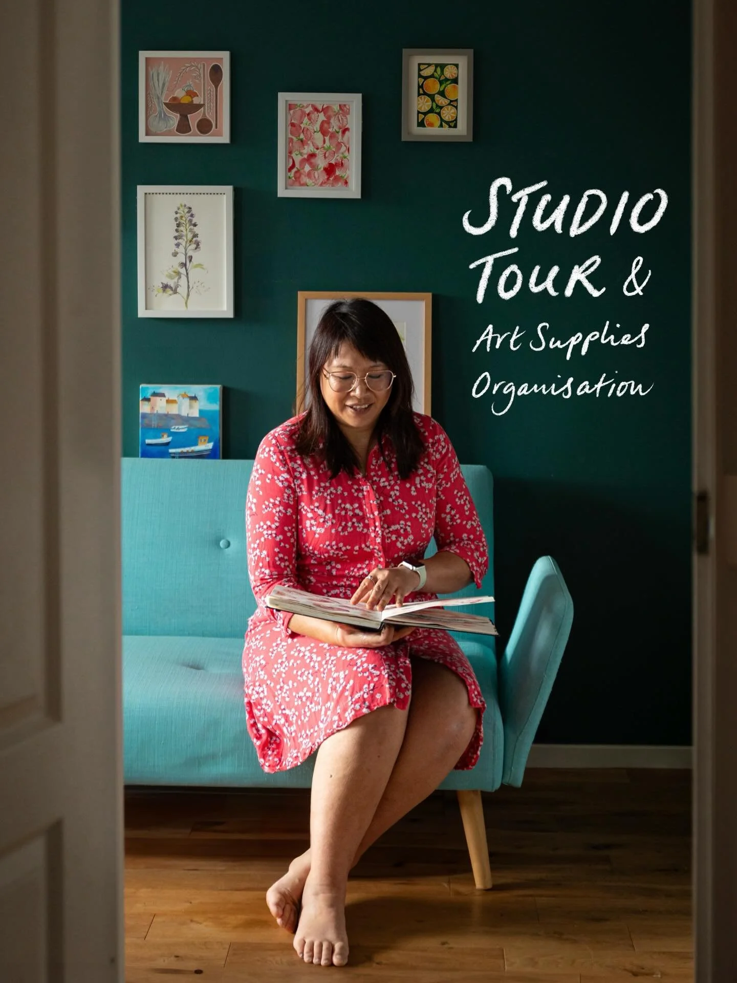 If you&rsquo;ve ever wanted a real behind the scenes tour of my studio, you're in luck. I&rsquo;ve just shared a new YouTube video where I take you round my home studio and show you exactly how I organise my art supplies.
.
You&rsquo;ll see where I k